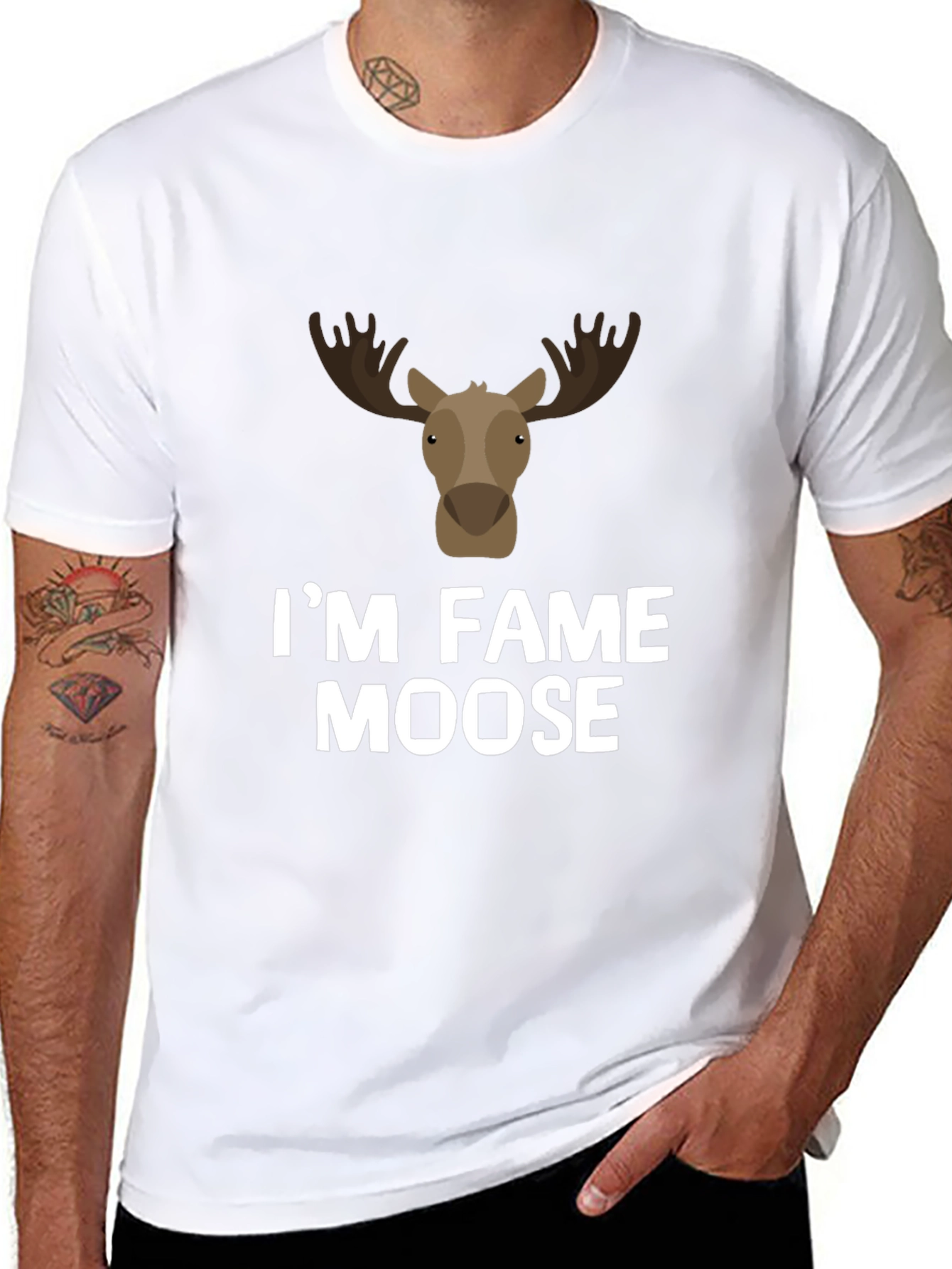 Im Fame Moose Graphic T-Shirt
