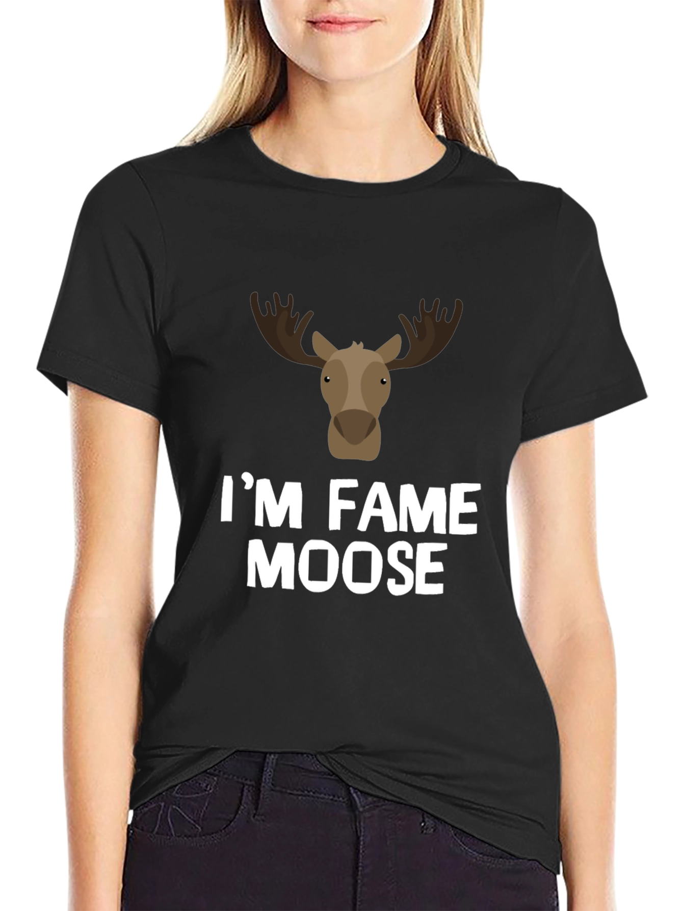 Im Fame Moose Graphic T-Shirt