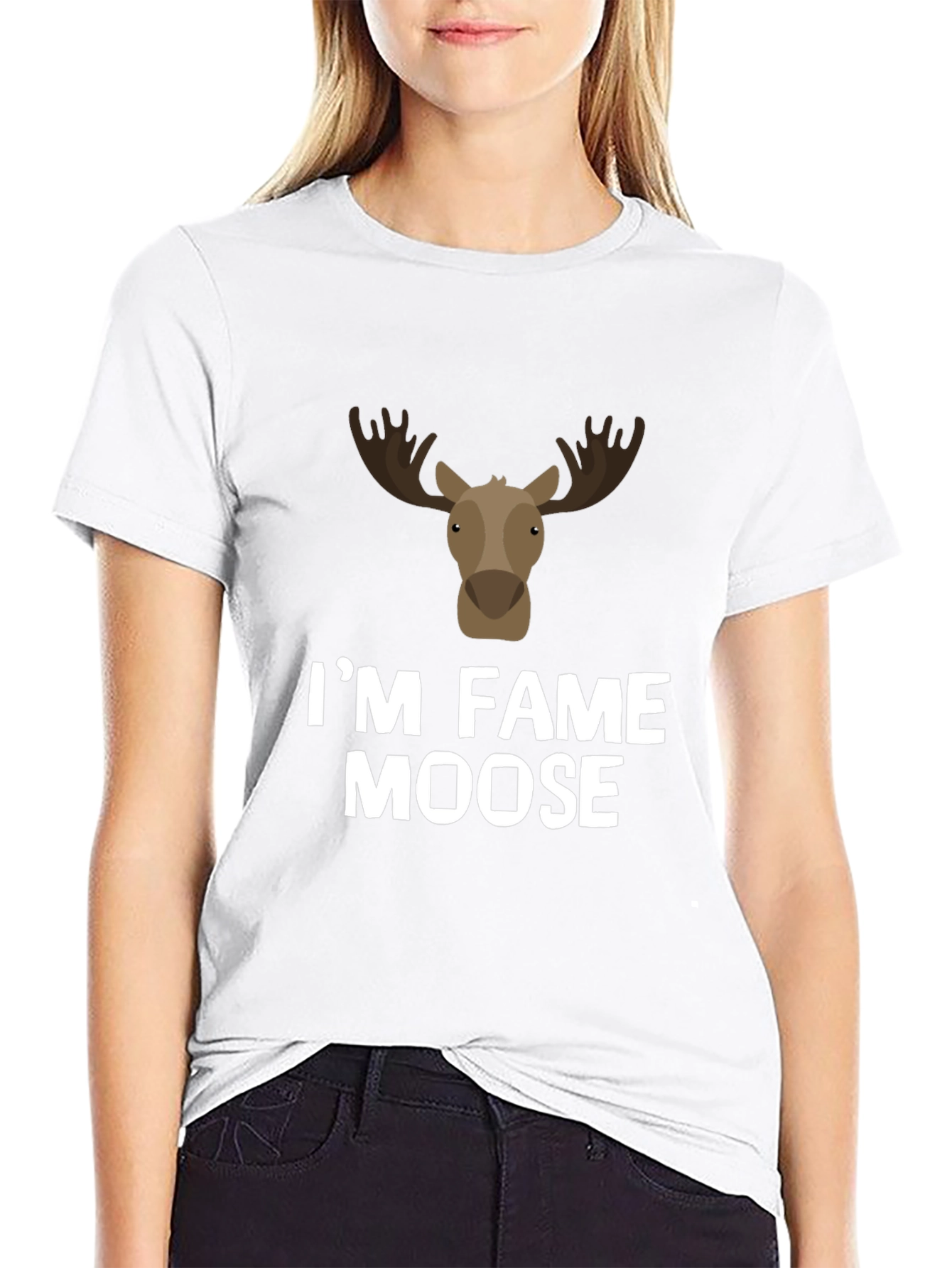 Im Fame Moose Graphic T-Shirt