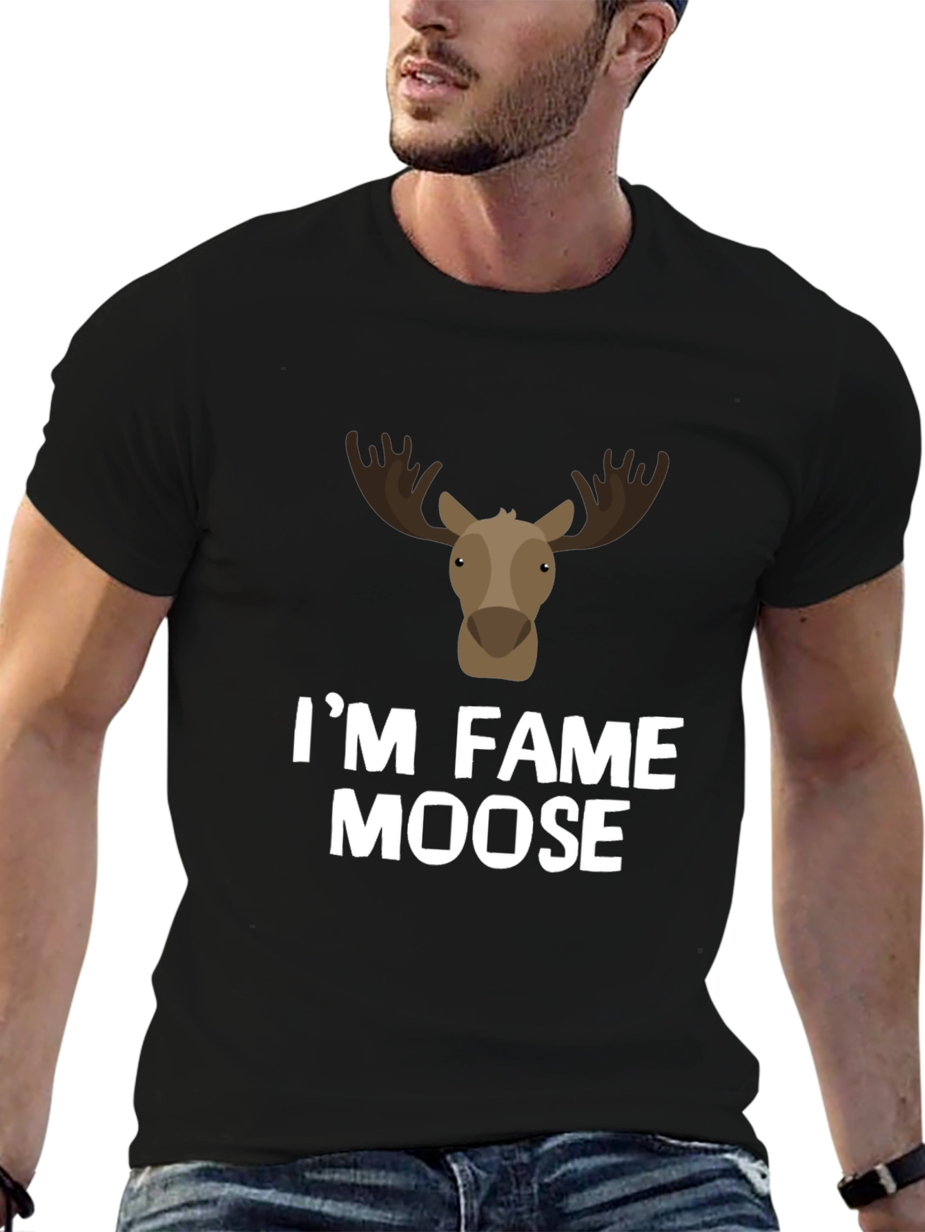 Im Fame Moose Graphic T-Shirt