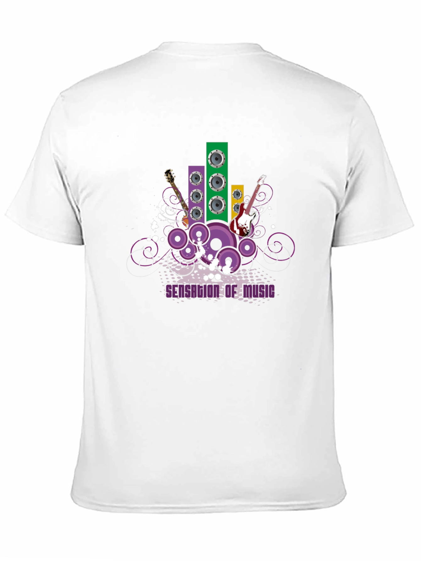Music Lovers Graphic Tee - Black