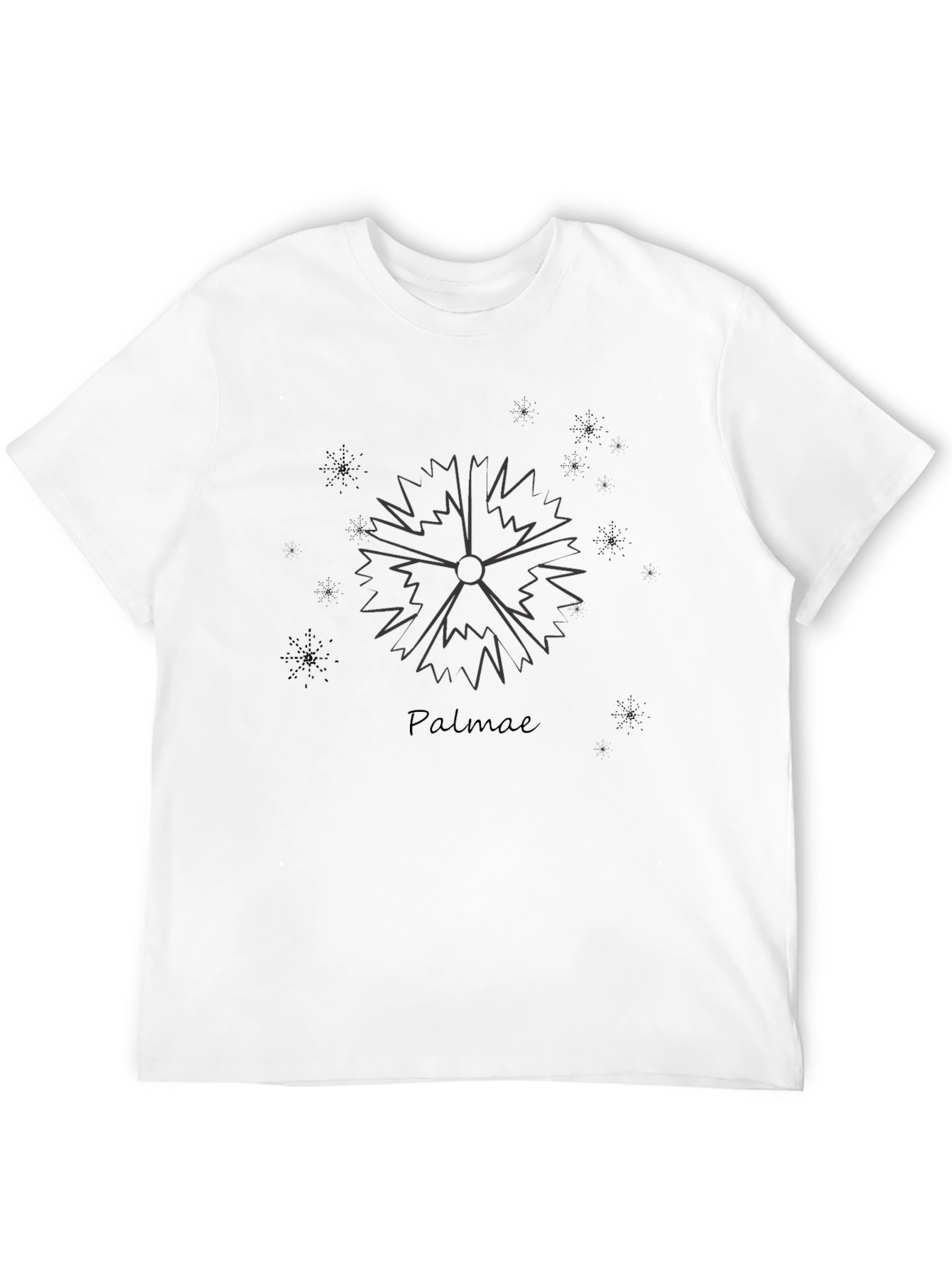 Palmae Graphic Print Black T-Shirt