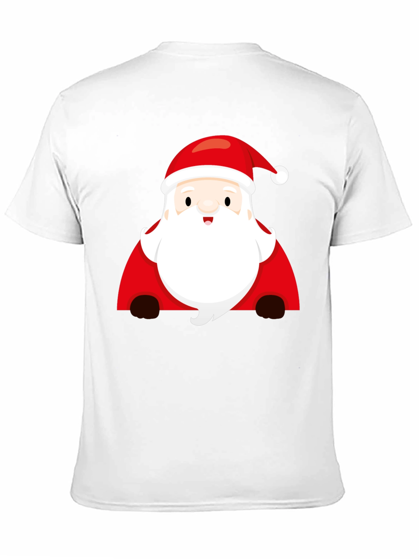 Santa Graphic Tee - Festive Christmas Shirt