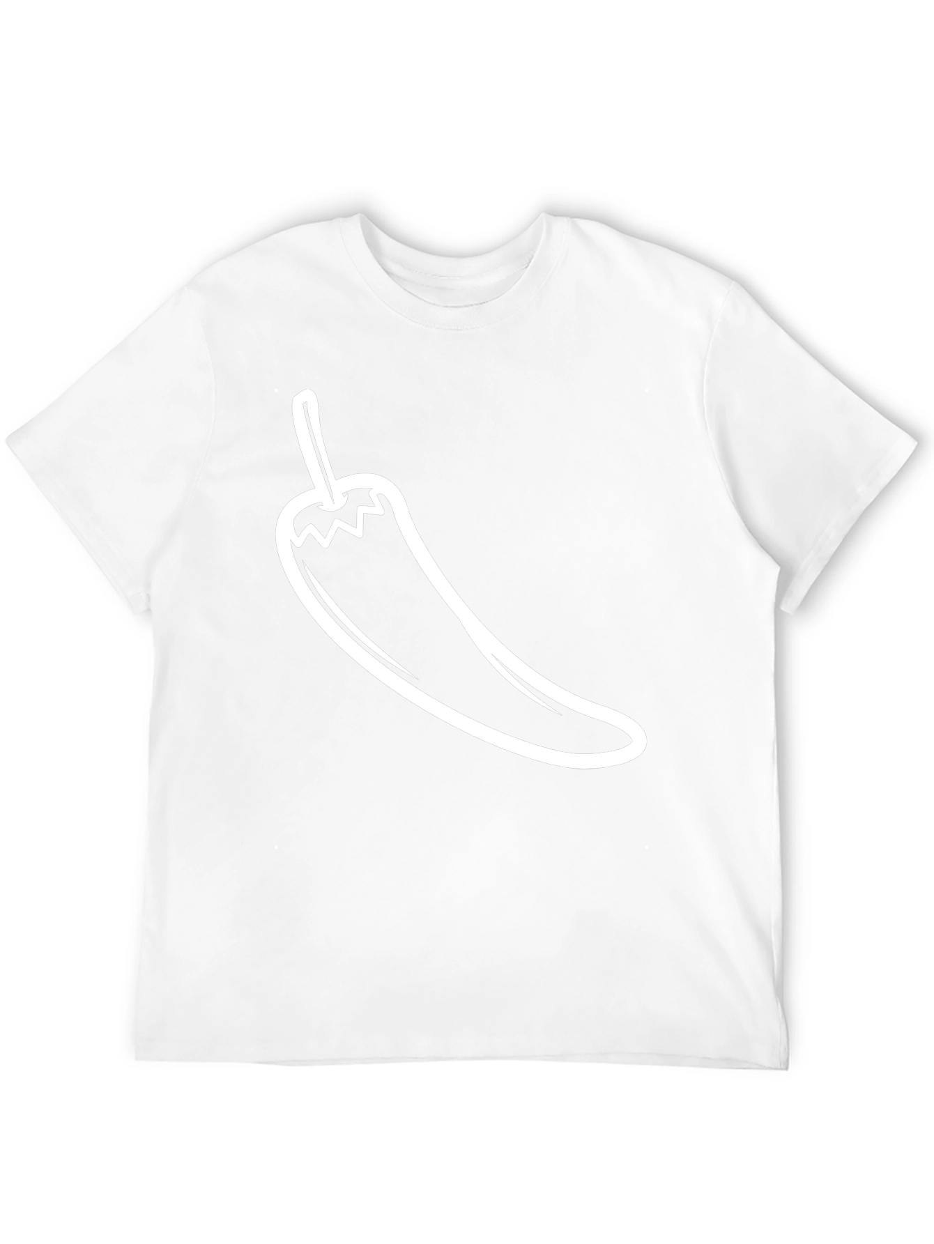 Chili Pepper Graphic Black T-Shirt