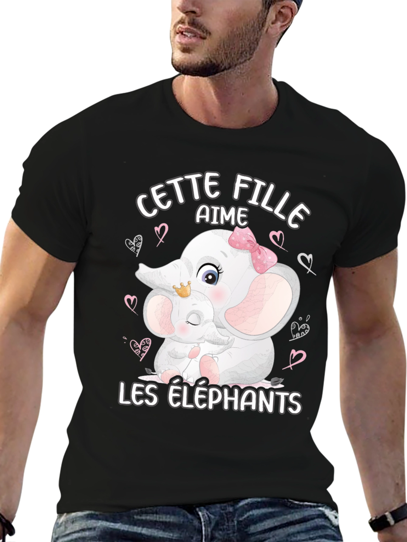 Cute Elephant Mom & Baby T-Shirt