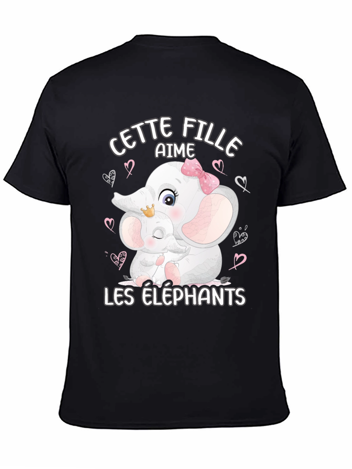 Cute Elephant Mom & Baby T-Shirt