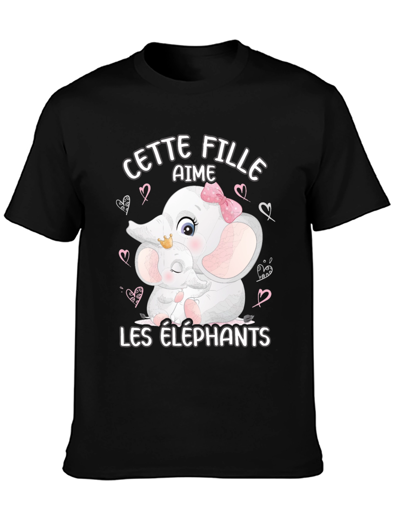 Cute Elephant Mom & Baby T-Shirt