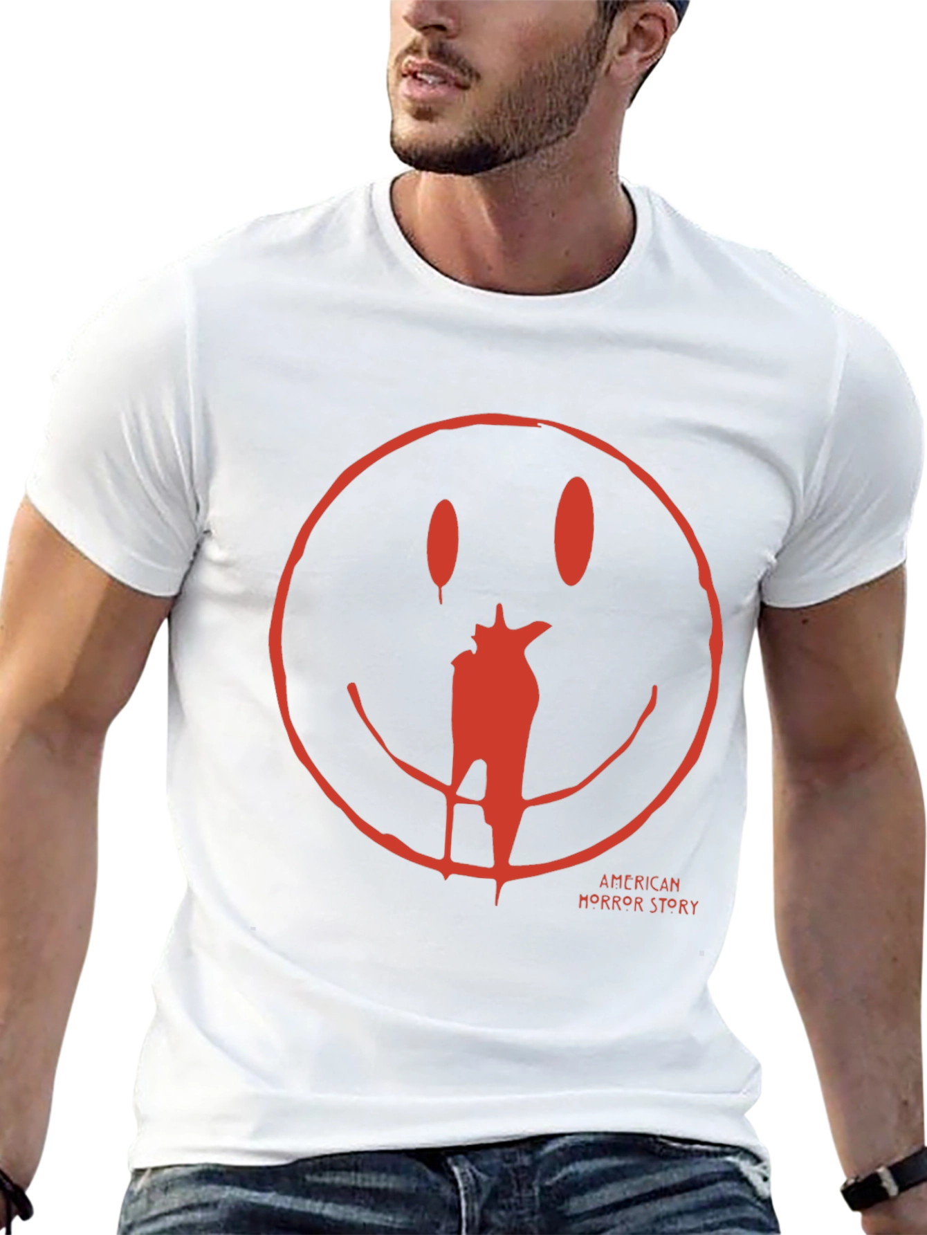 American Horror Story Smiley Face T-Shirt