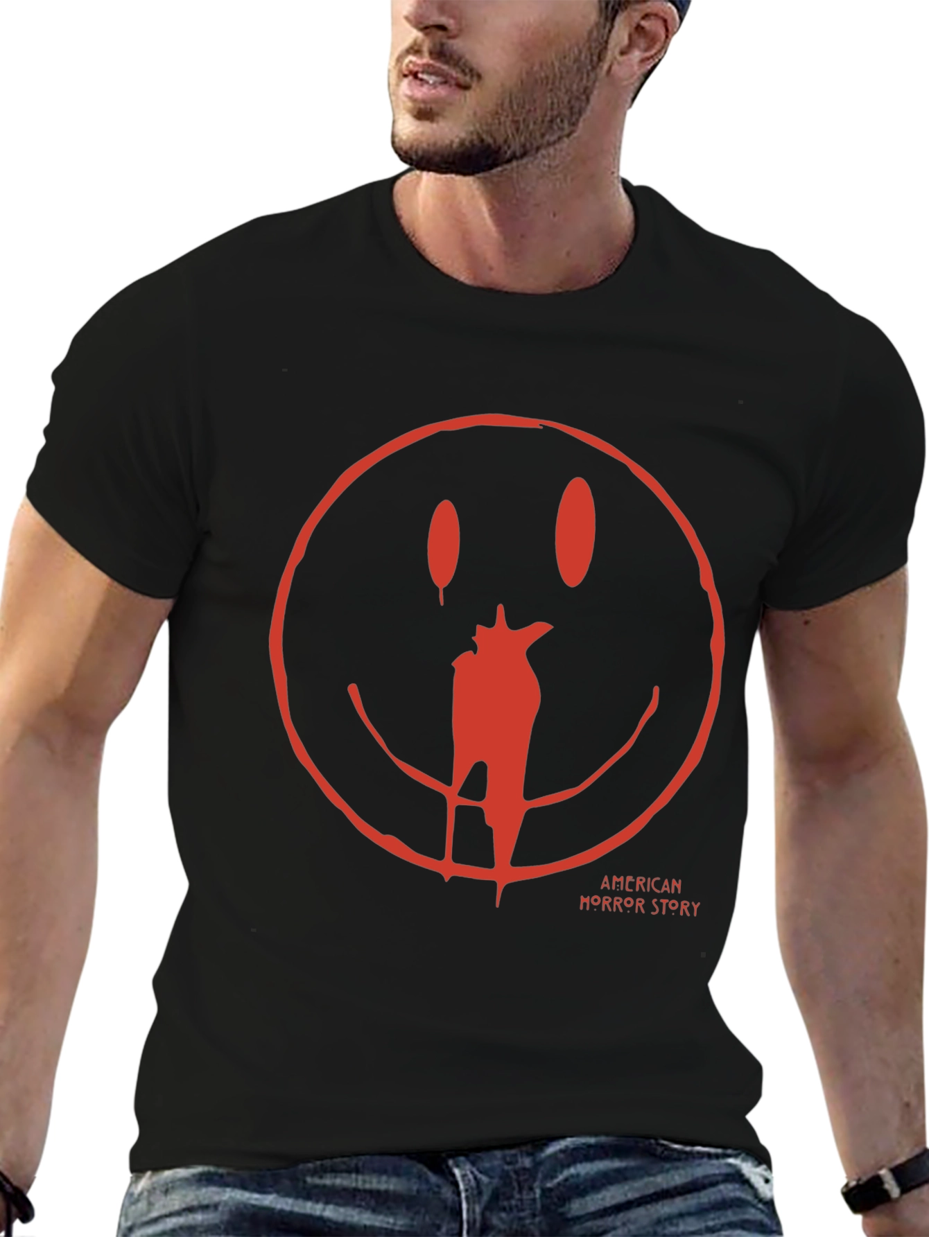 American Horror Story Smiley Face T-Shirt