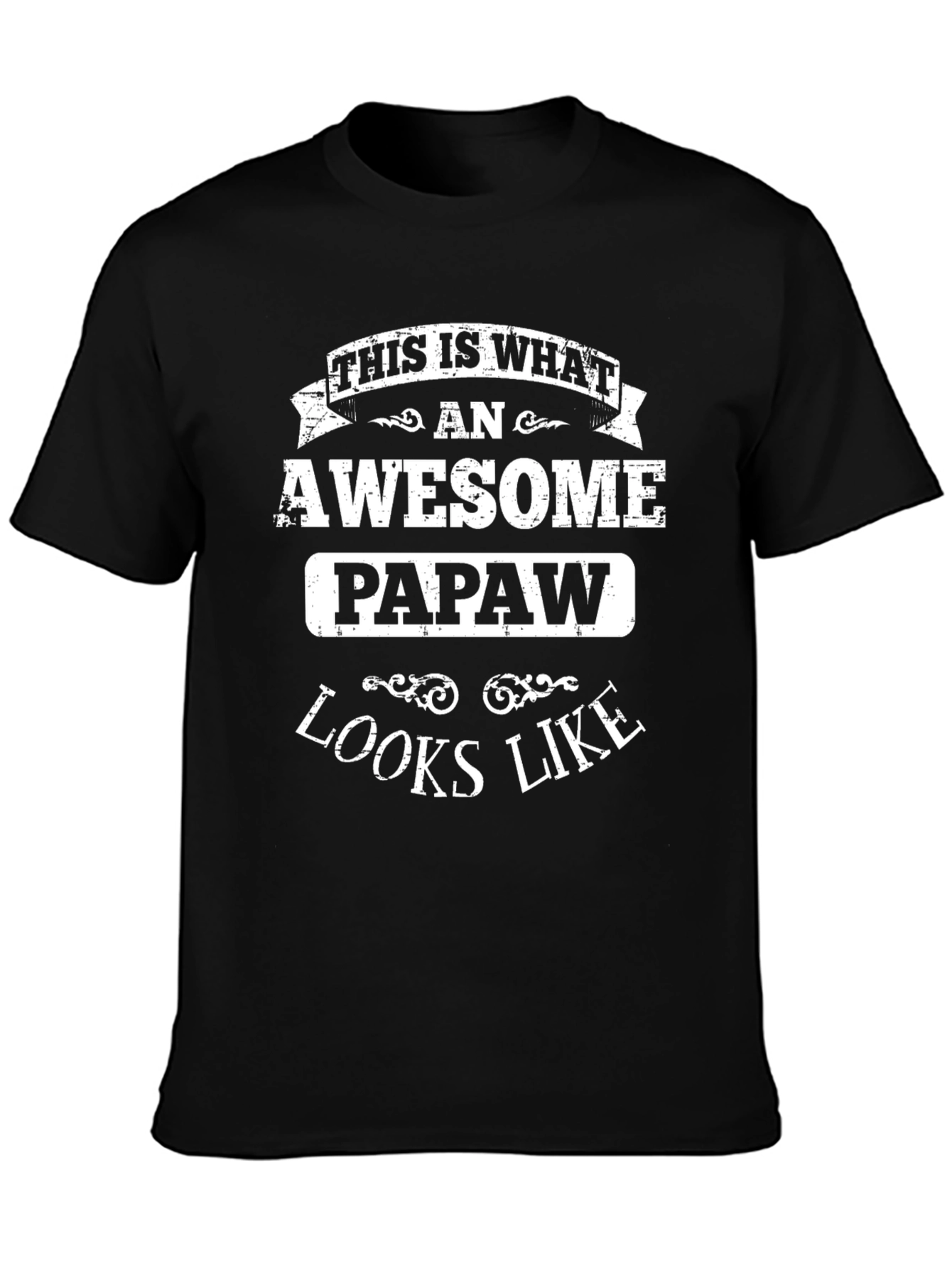 Awesome Papaw T-Shirt - Perfect Gift for Grandfathers