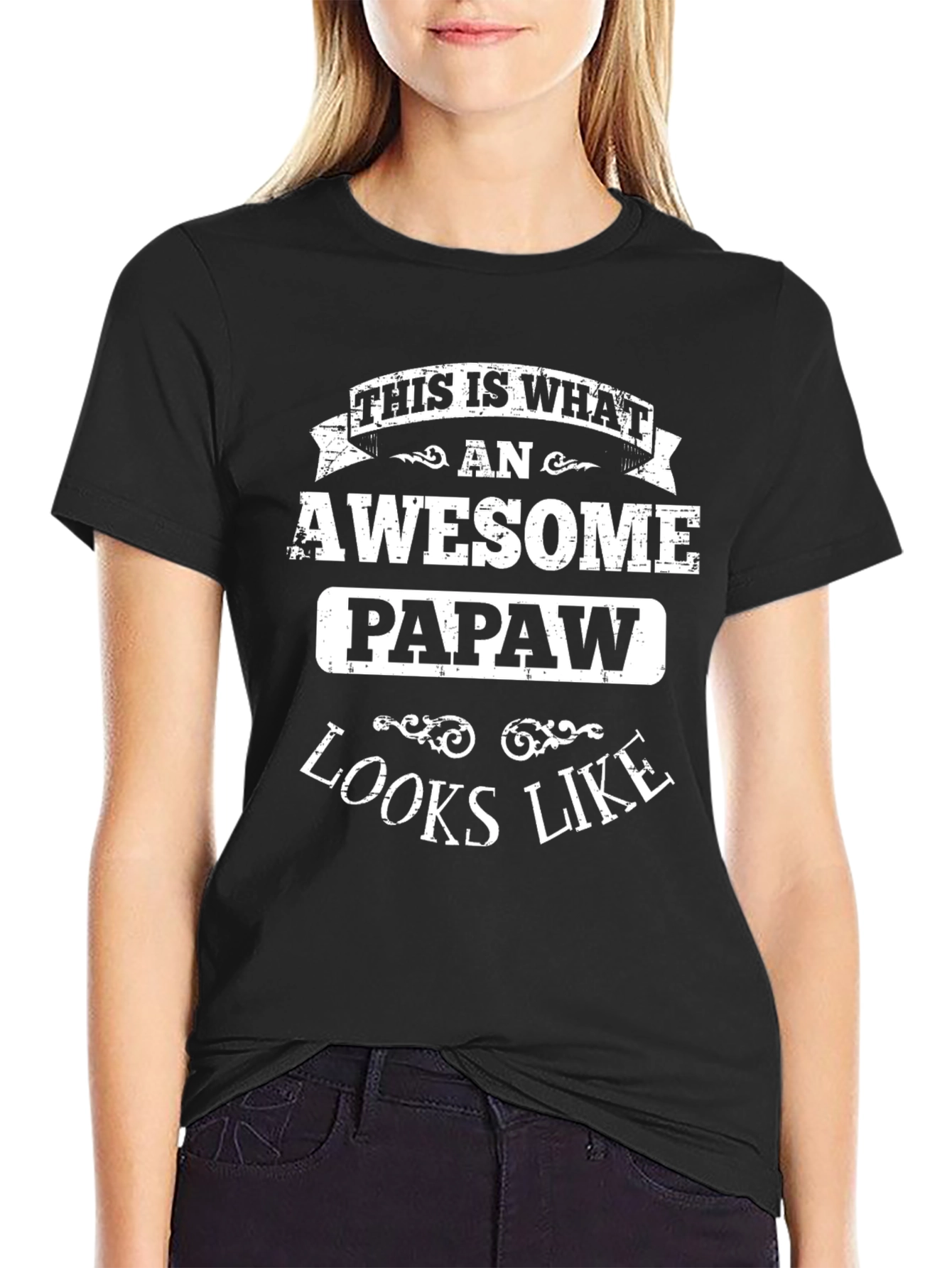 Awesome Papaw T-Shirt - Perfect Gift for Grandfathers