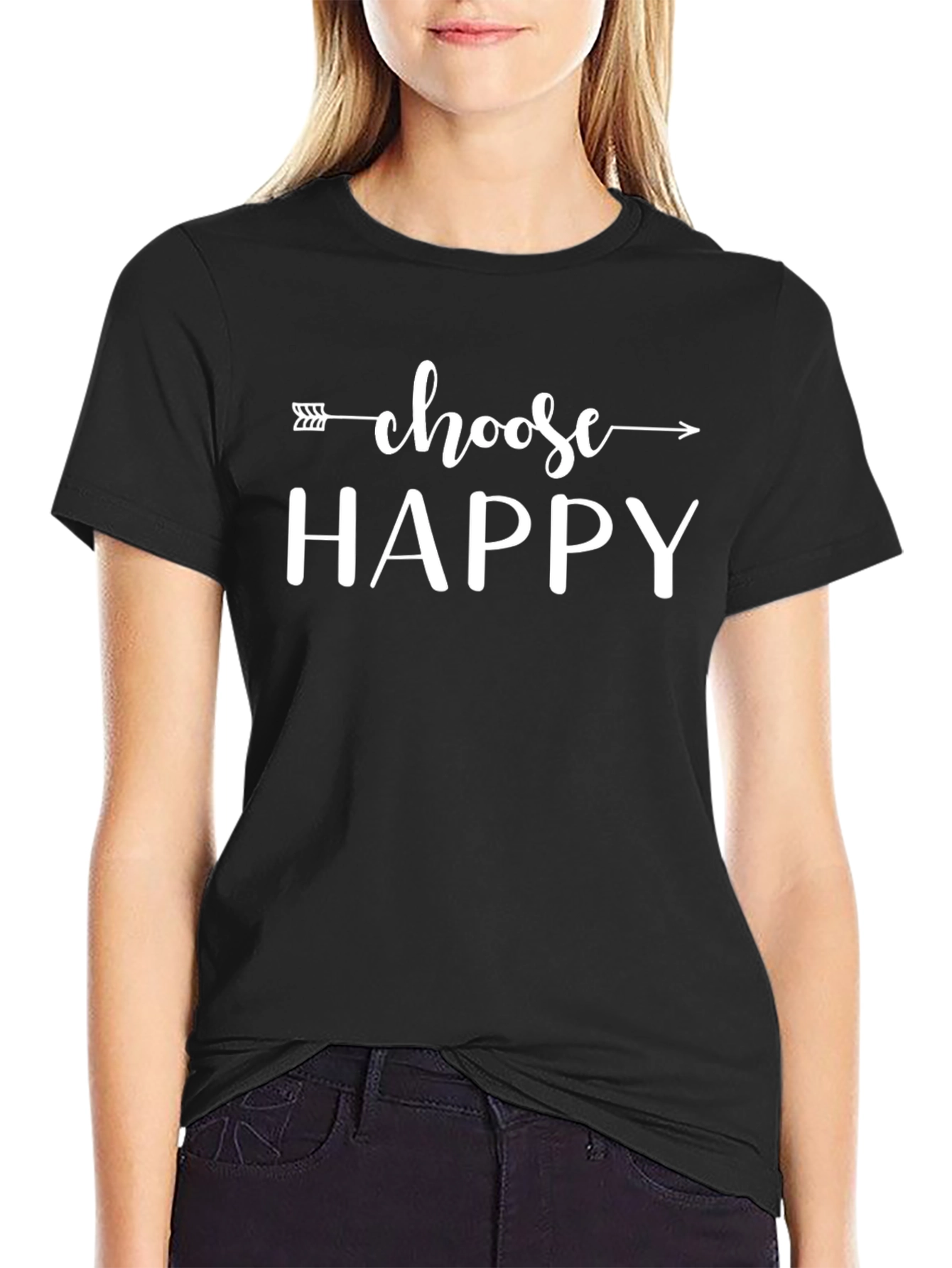 Choose Happy Graphic T-Shirt