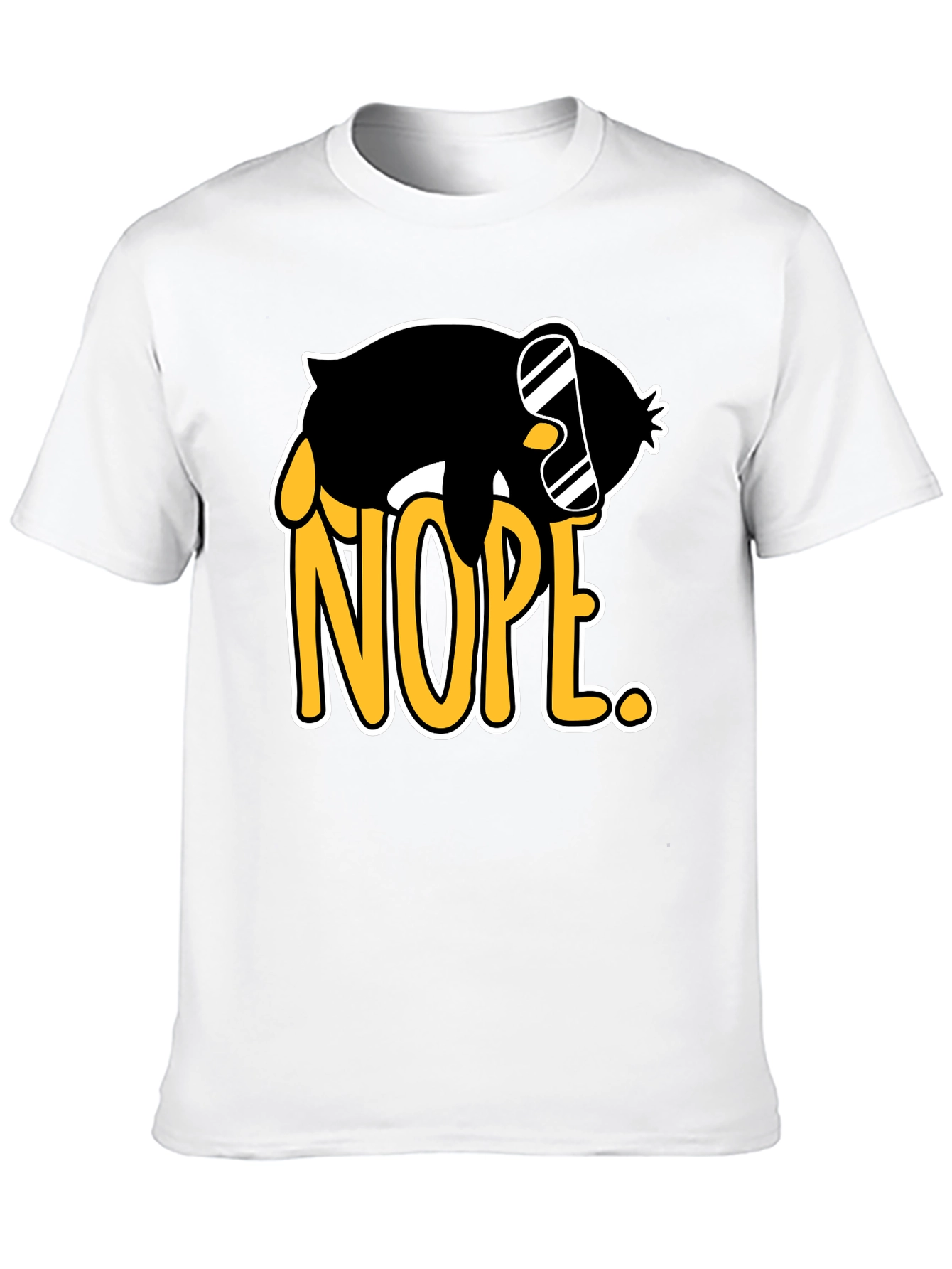 Penguin Nope T-Shirt: Cool & Comfy Cotton Tee