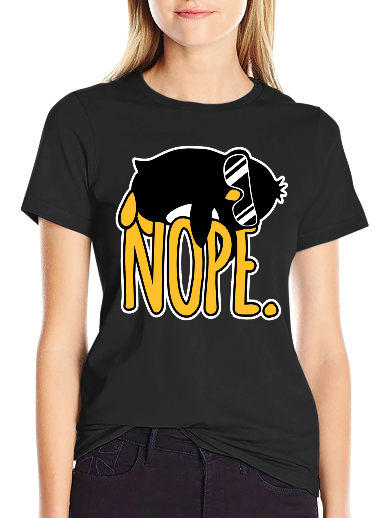 Penguin Nope T-Shirt: Cool & Comfy Cotton Tee