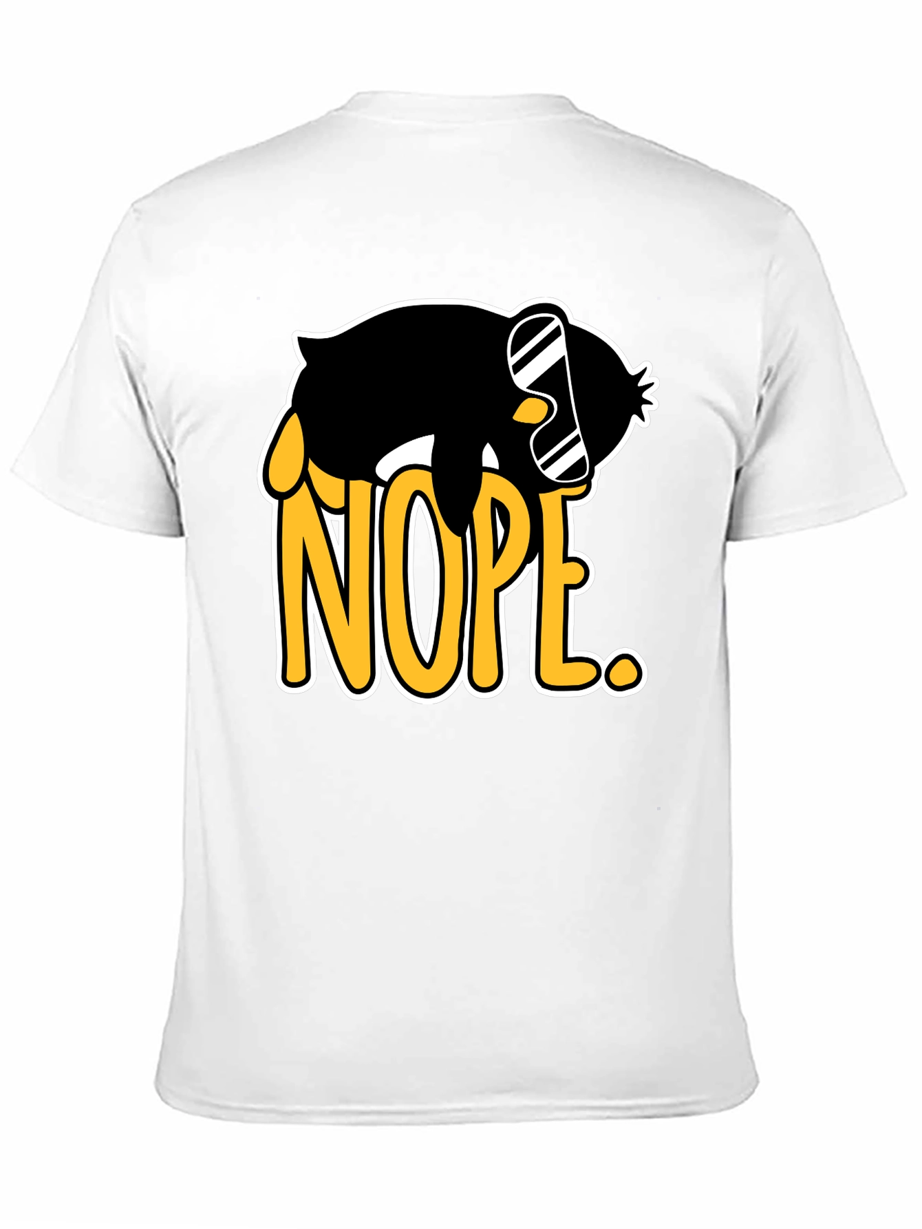 Penguin Nope T-Shirt: Cool & Comfy Cotton Tee