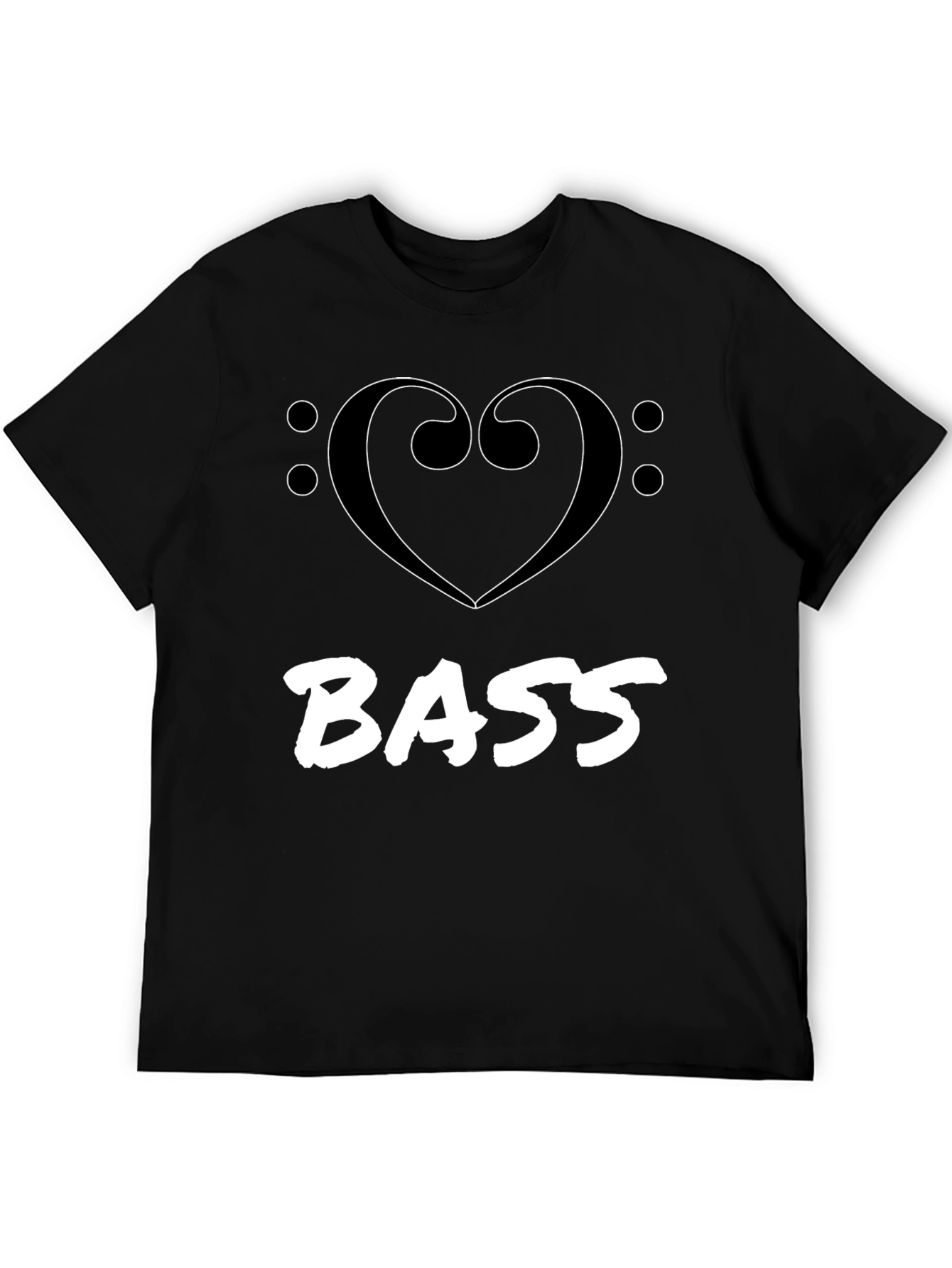 I Heart Bass Graphic Tee