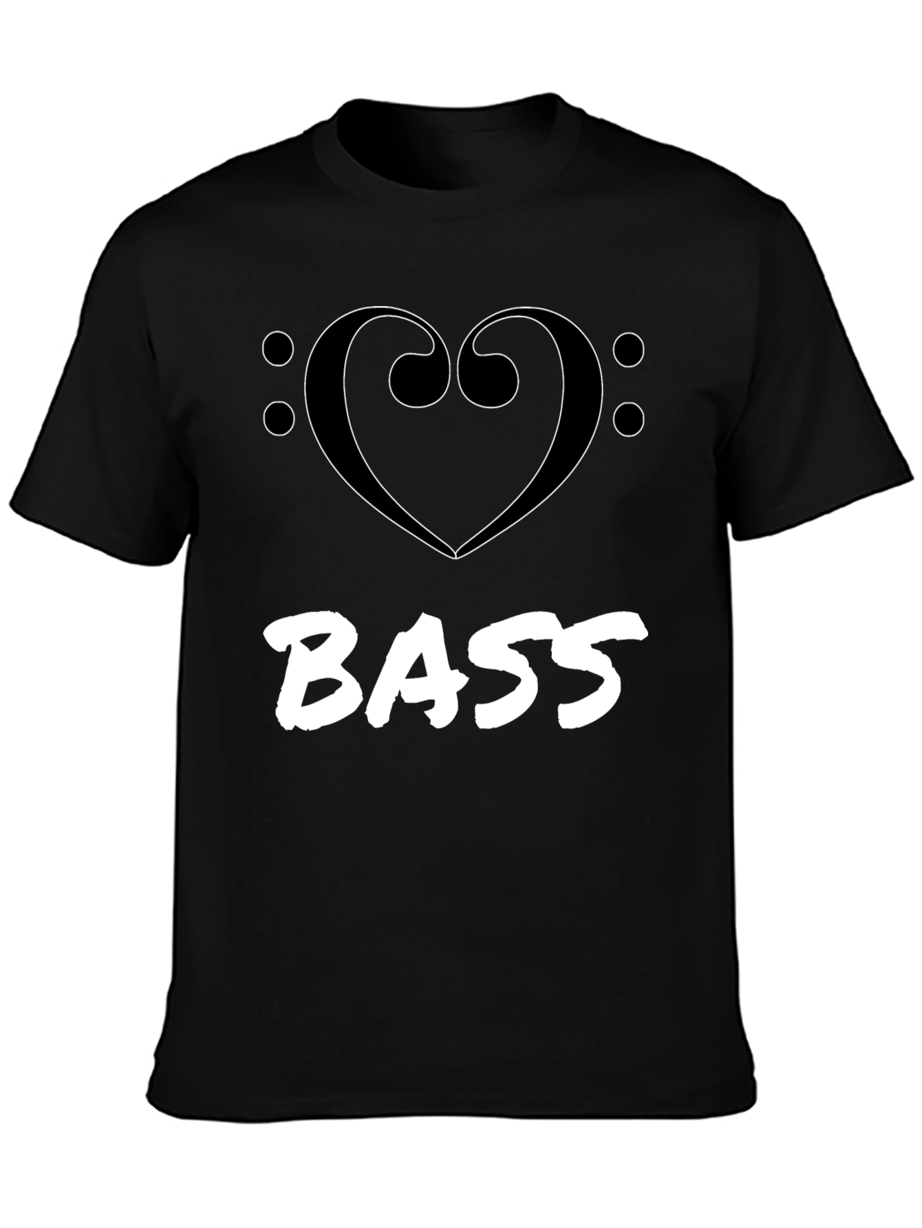 I Heart Bass Graphic Tee