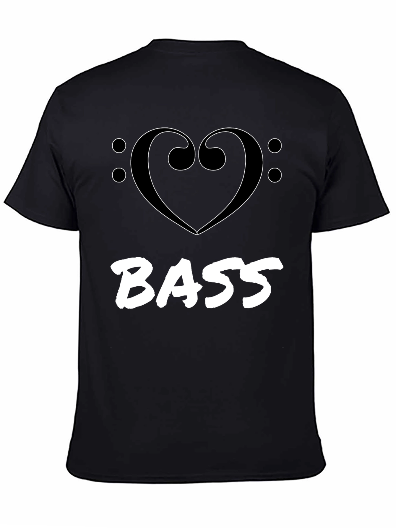 I Heart Bass Graphic Tee