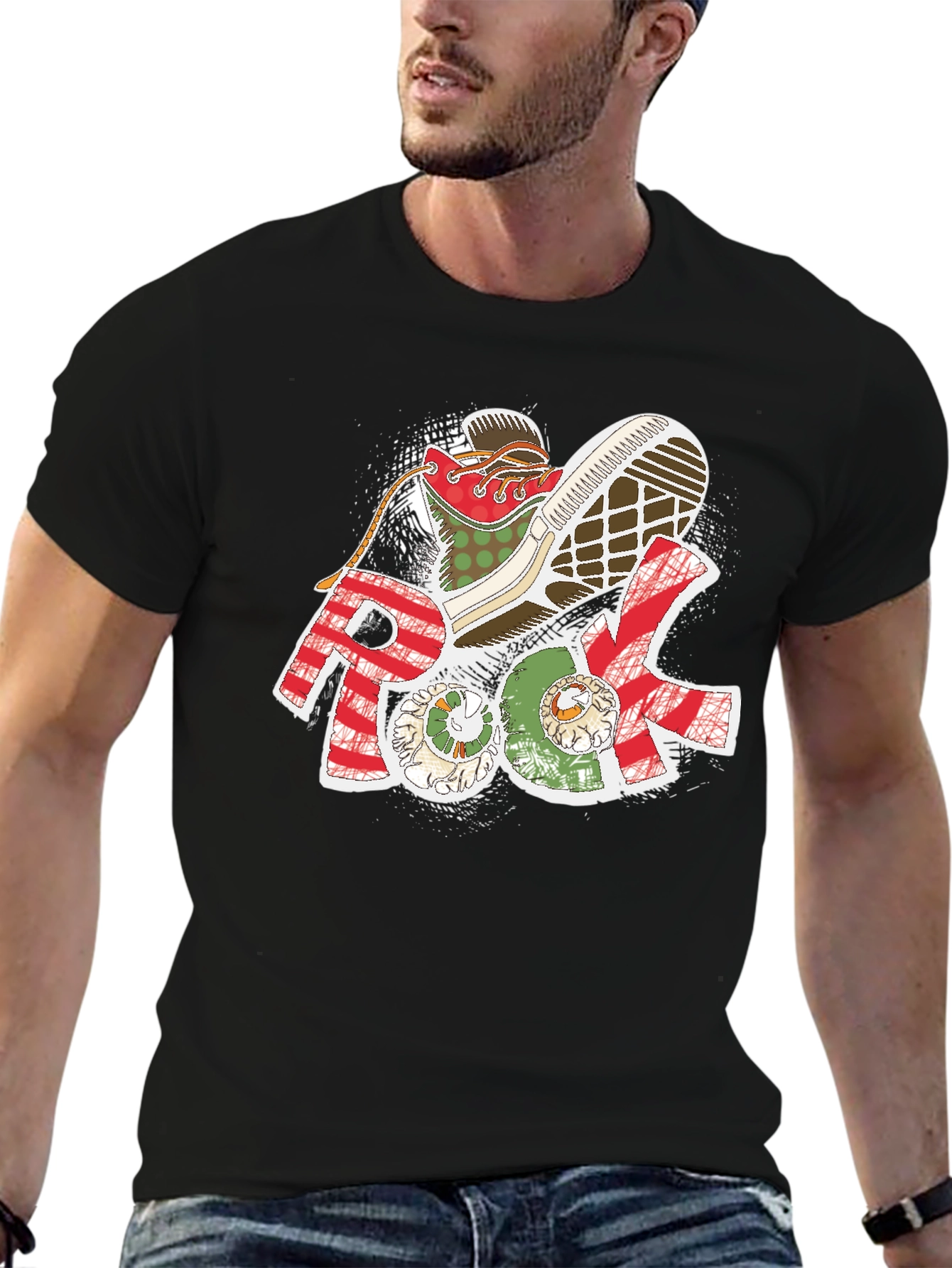 Run Hike Climb Graphic T-Shirt