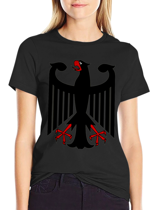 German Eagle Graphic Tee - Black