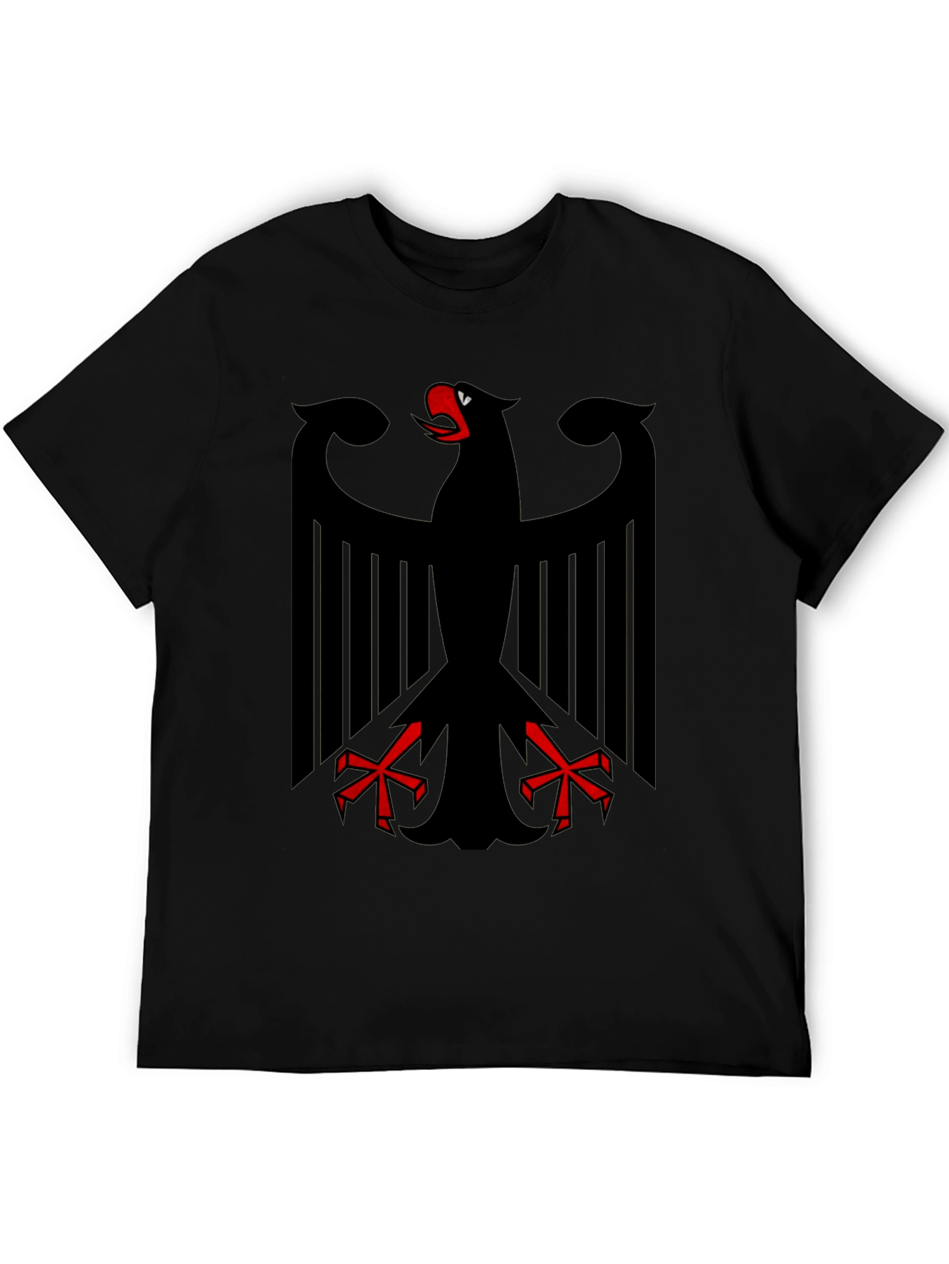 German Eagle Graphic Tee - Black