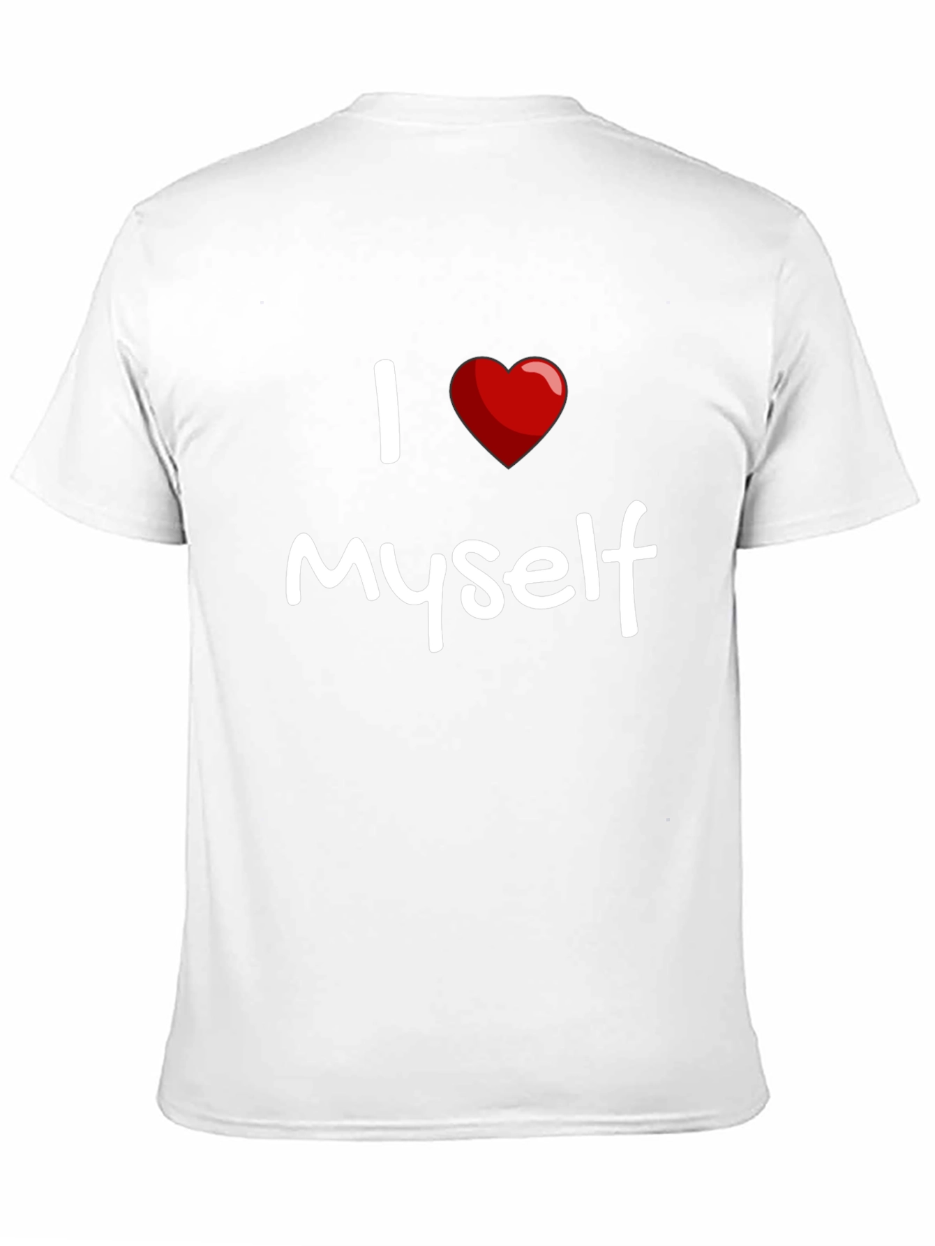 I Heart Myself T-Shirt - Black Short Sleeve
