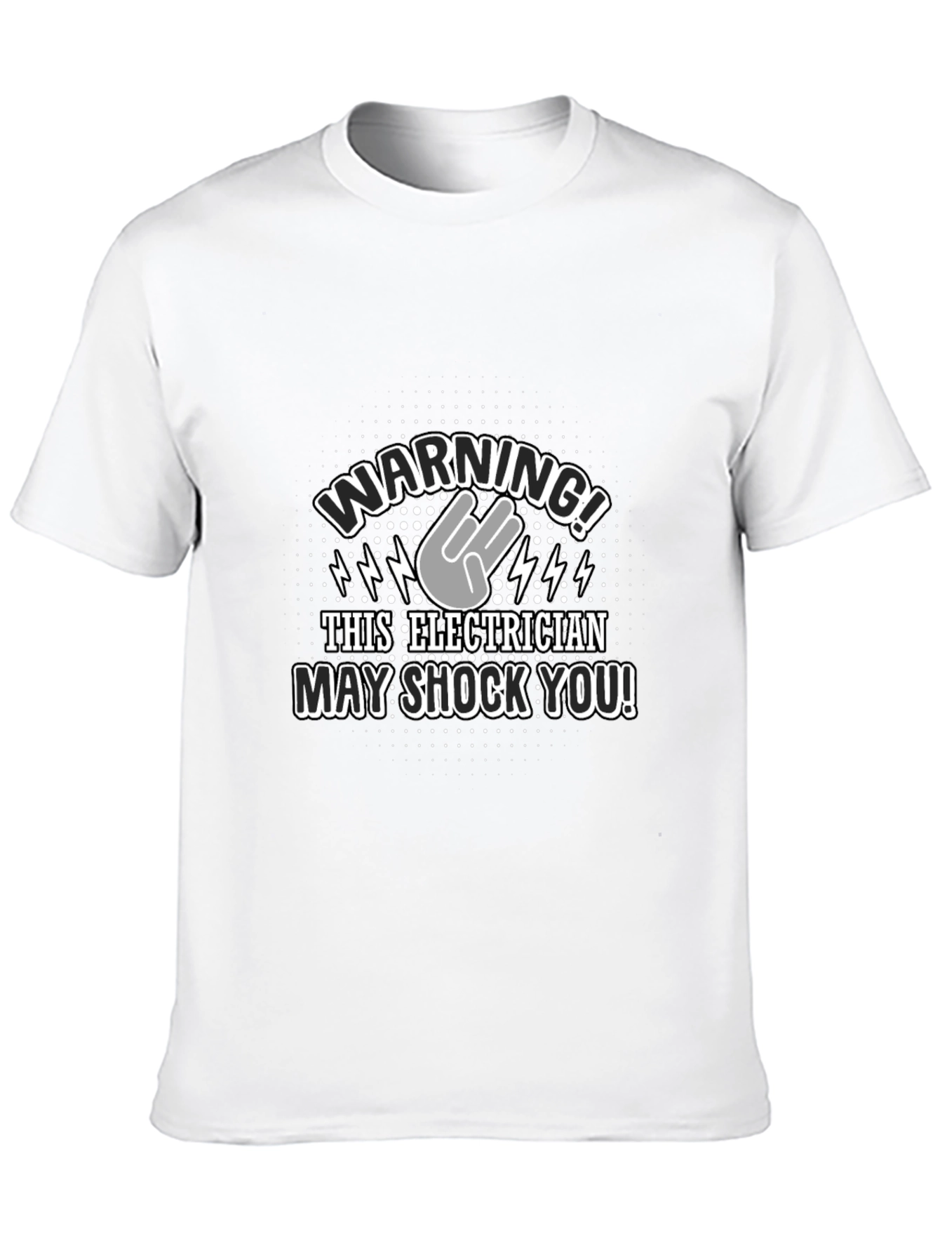 Electrician Warning T-Shirt - May Shock You!