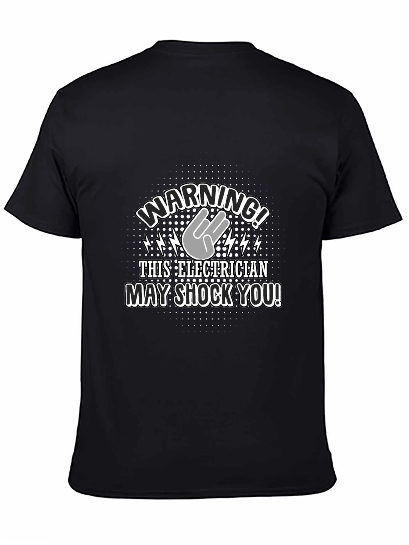 Electrician Warning T-Shirt - May Shock You!
