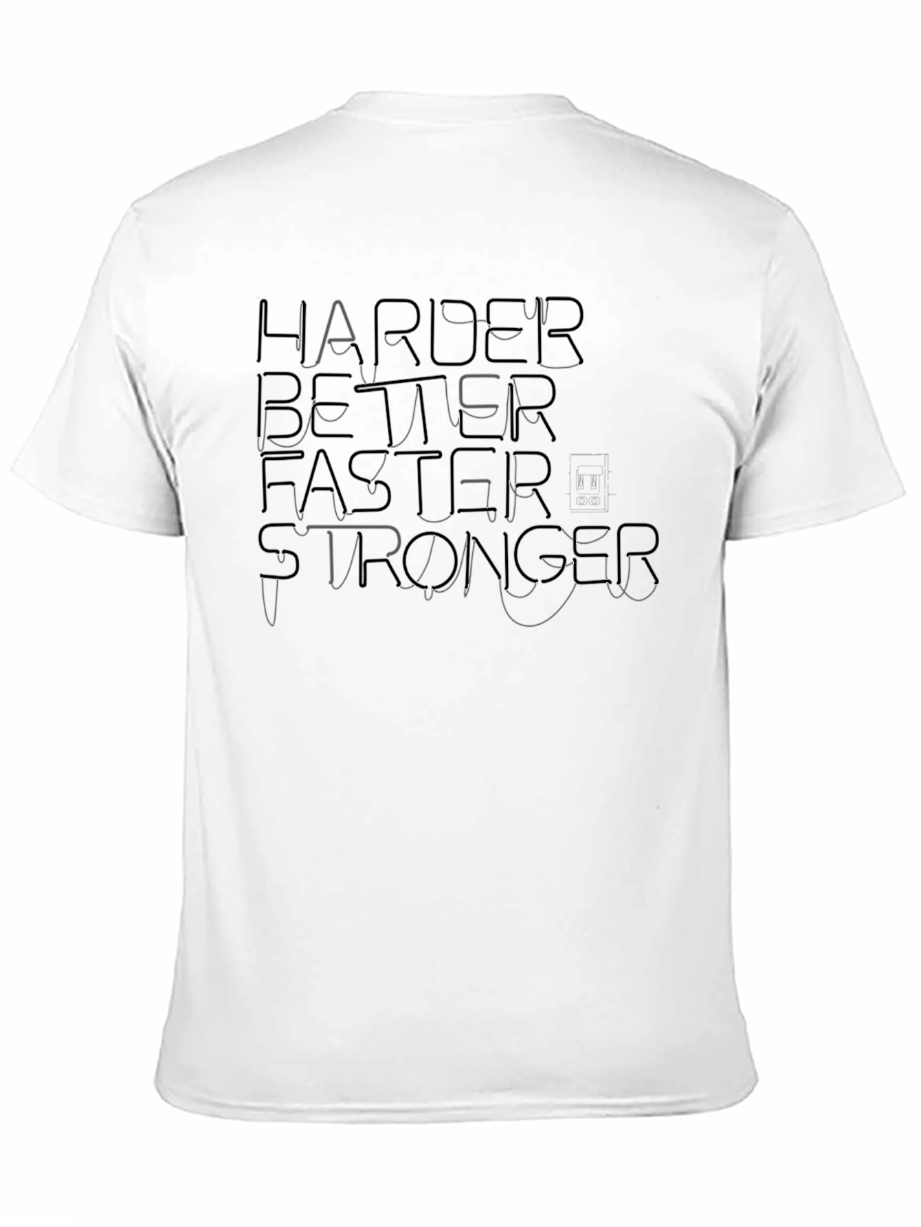 Harder Better Faster Stronger Graphic Tee