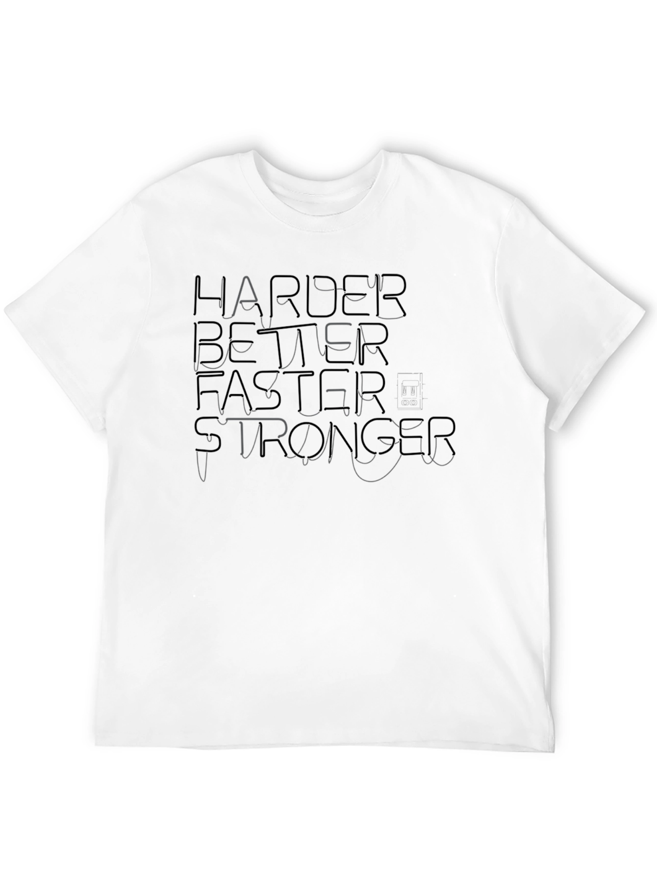 Harder Better Faster Stronger Graphic Tee