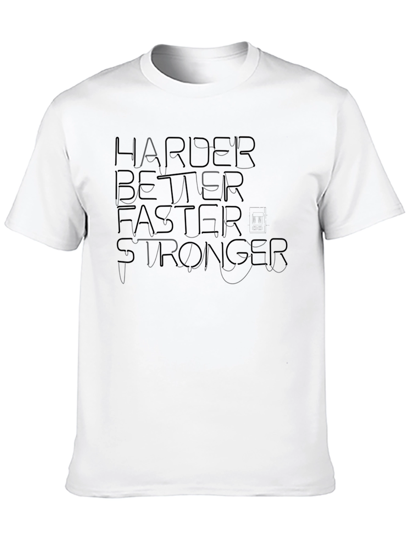 Harder Better Faster Stronger Graphic Tee