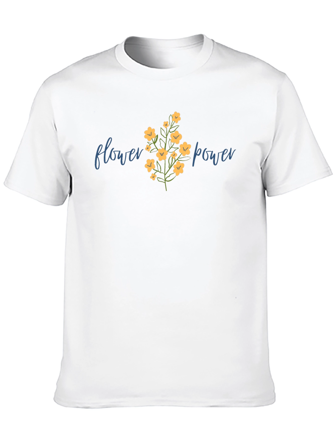 Flower Power Graphic Tee - Stylish Comfort