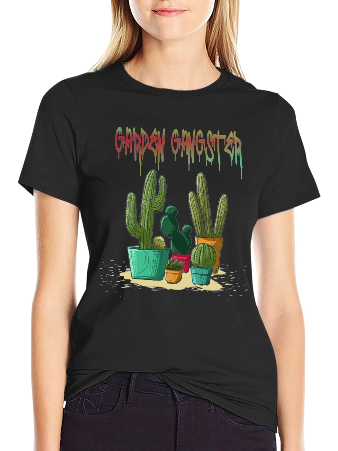 Garden Gangster Cactus T-Shirt