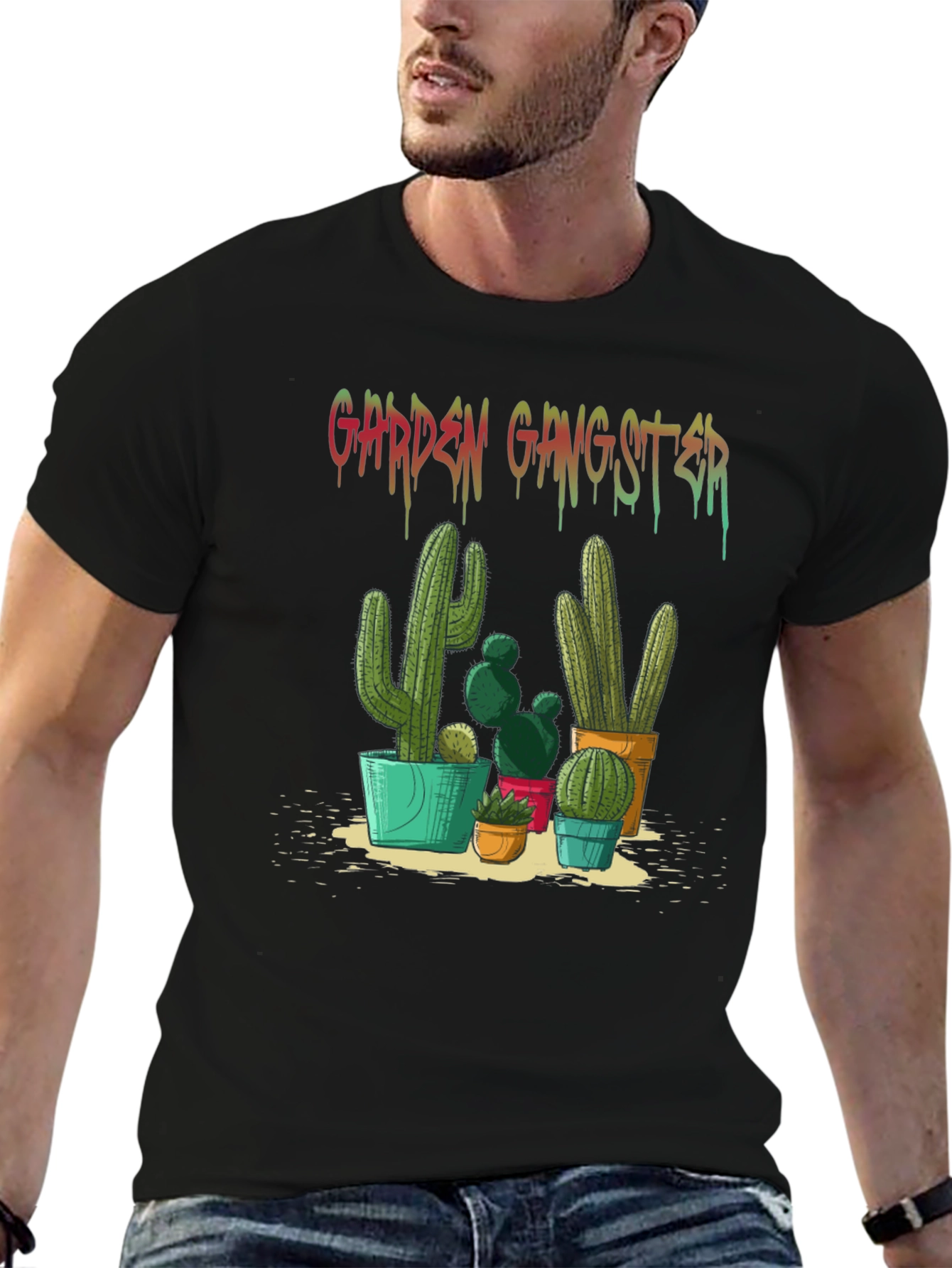 Garden Gangster Cactus T-Shirt