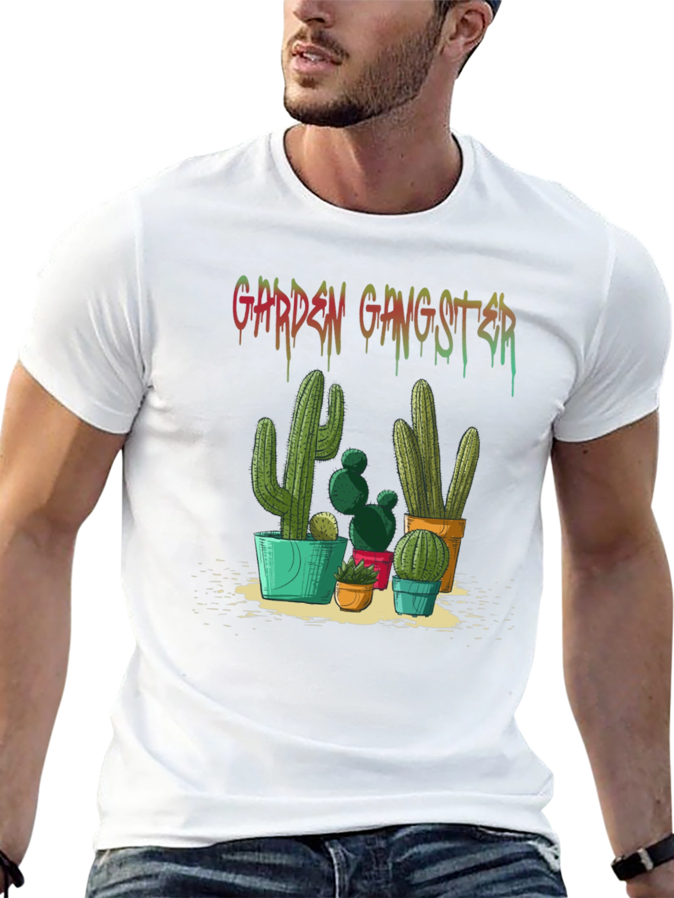 Garden Gangster Cactus T-Shirt
