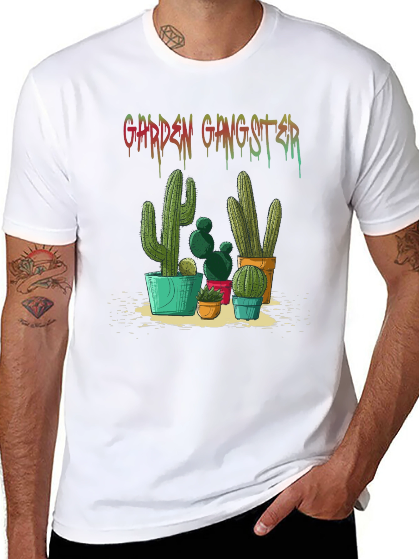 Garden Gangster Cactus T-Shirt