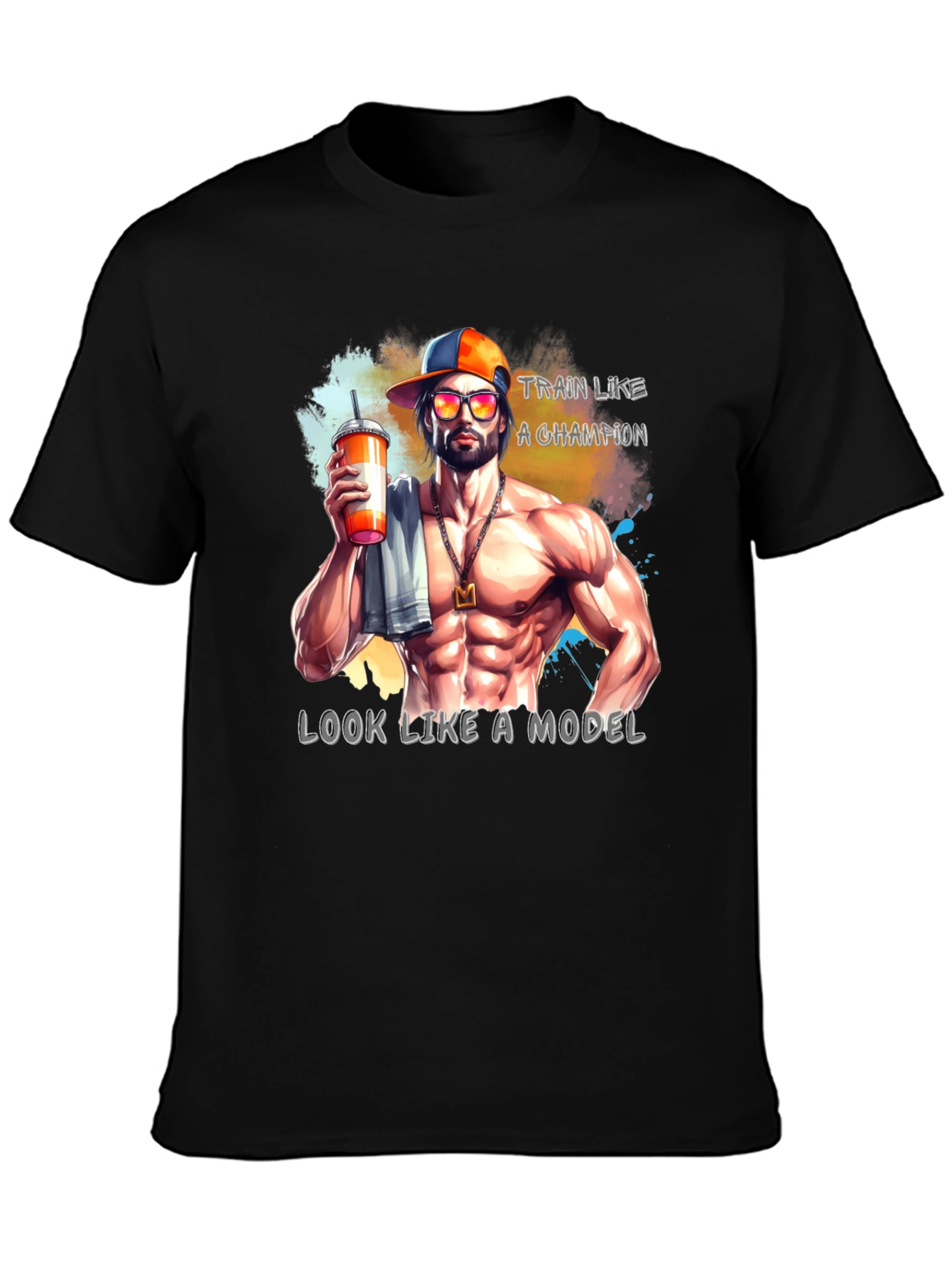 Train Like a Champion Mens Graphic Tee