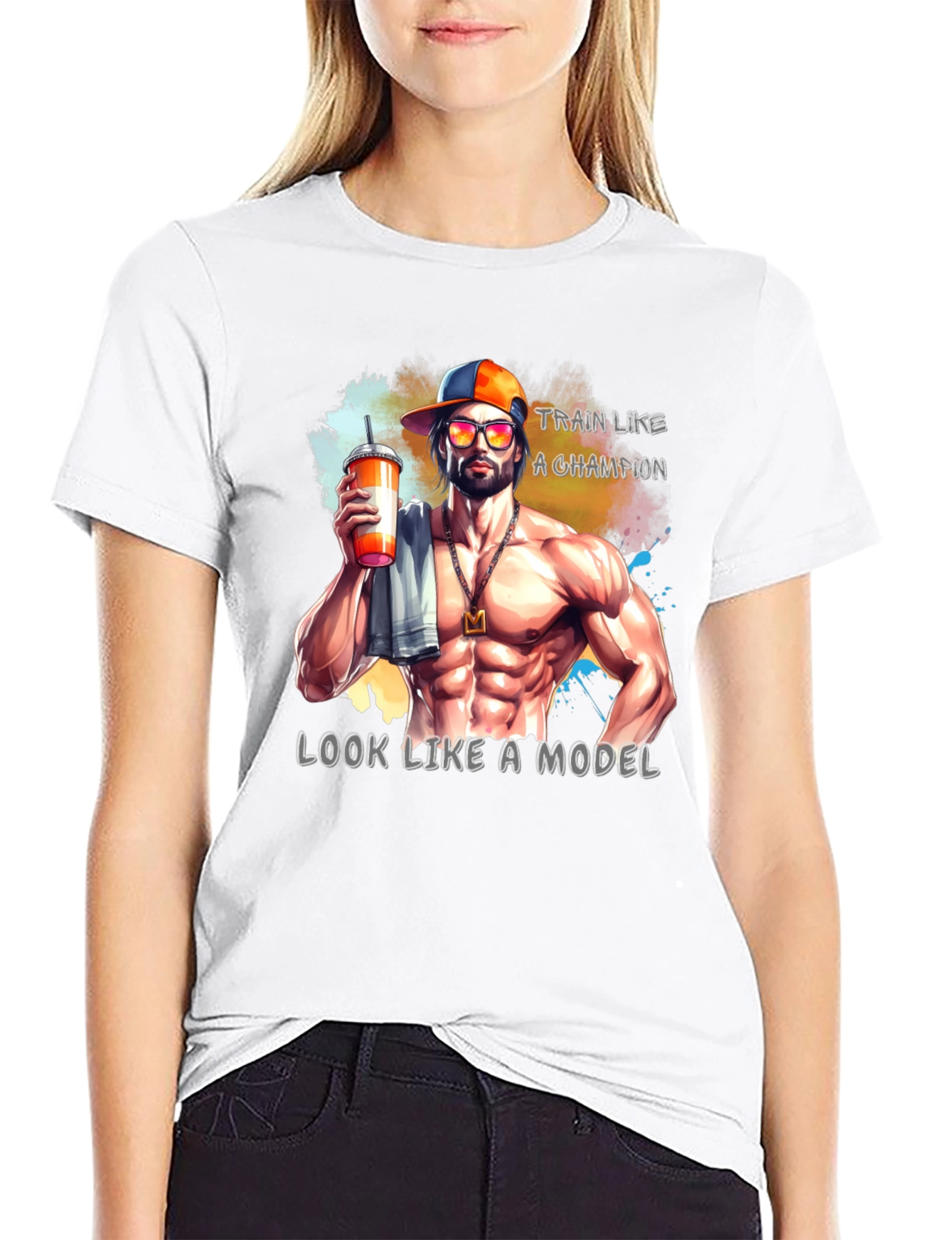 Train Like a Champion Mens Graphic Tee