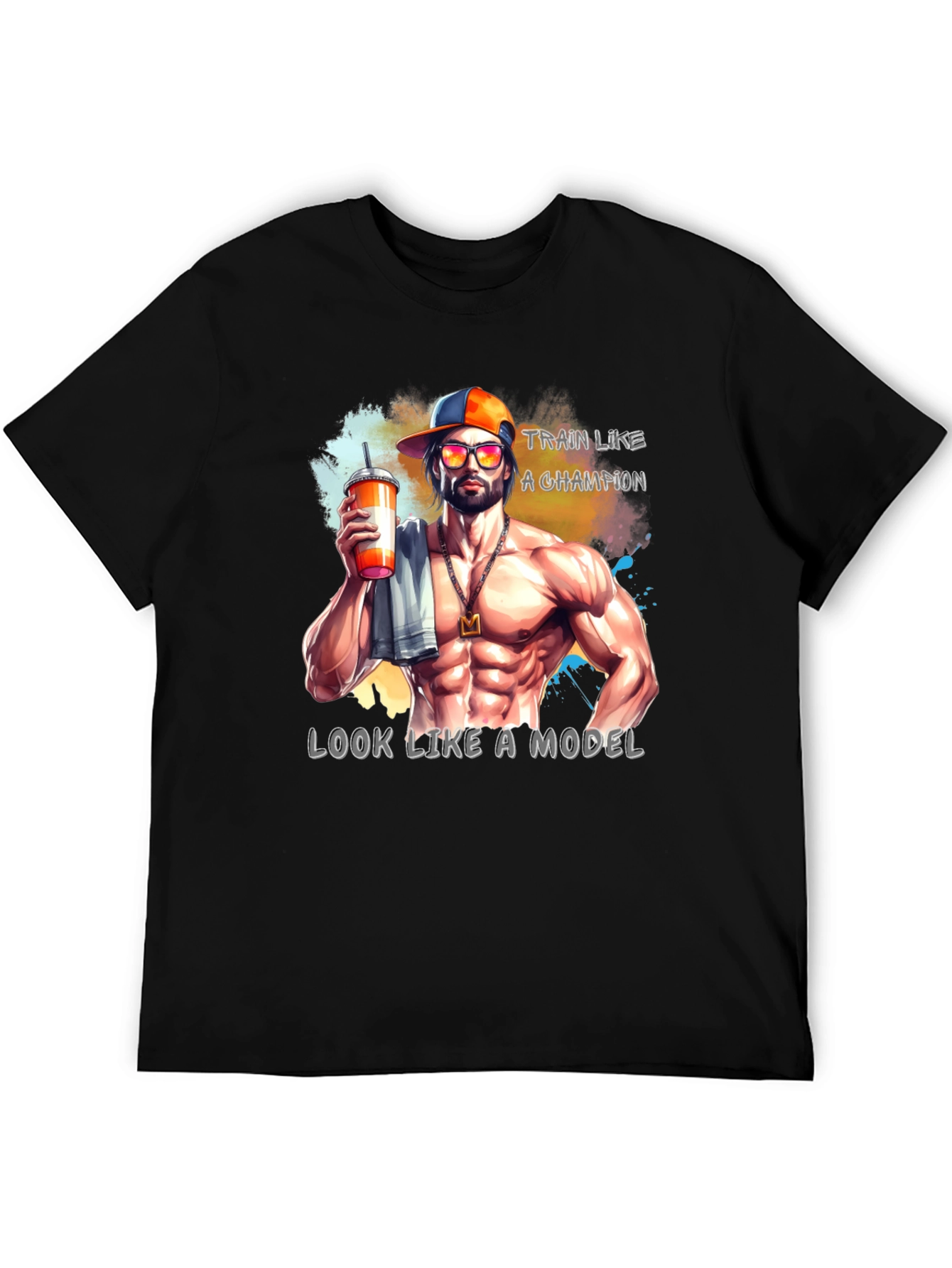 Train Like a Champion Mens Graphic Tee