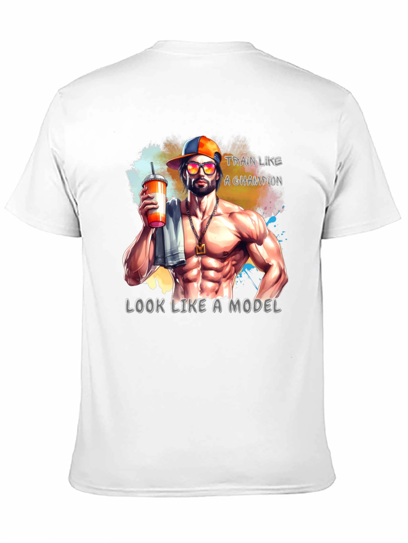 Train Like a Champion Mens Graphic Tee
