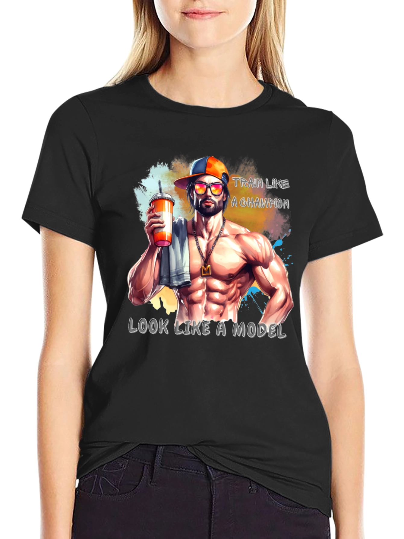 Train Like a Champion Mens Graphic Tee