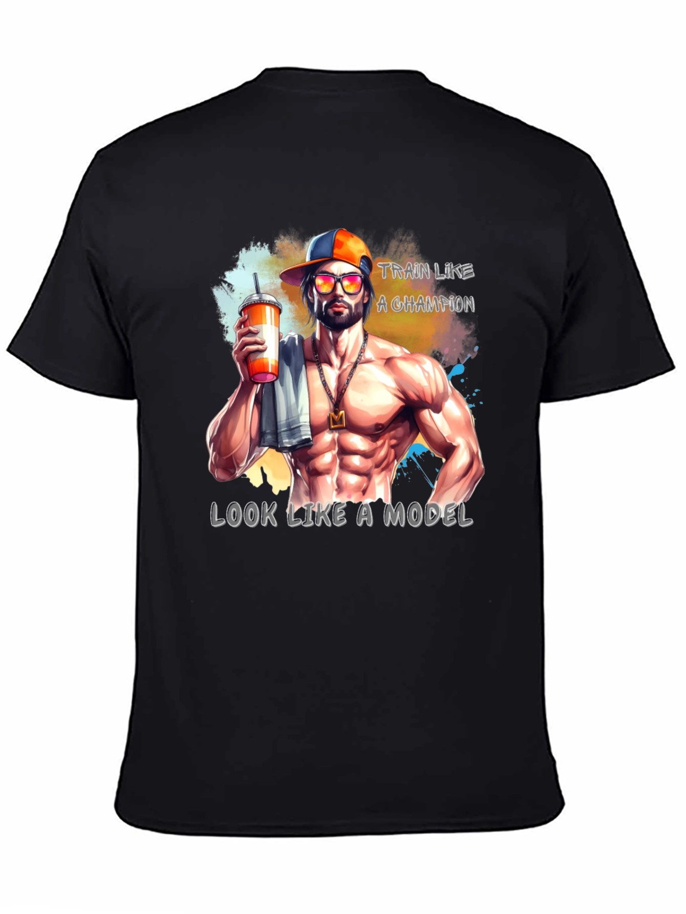 Train Like a Champion Mens Graphic Tee