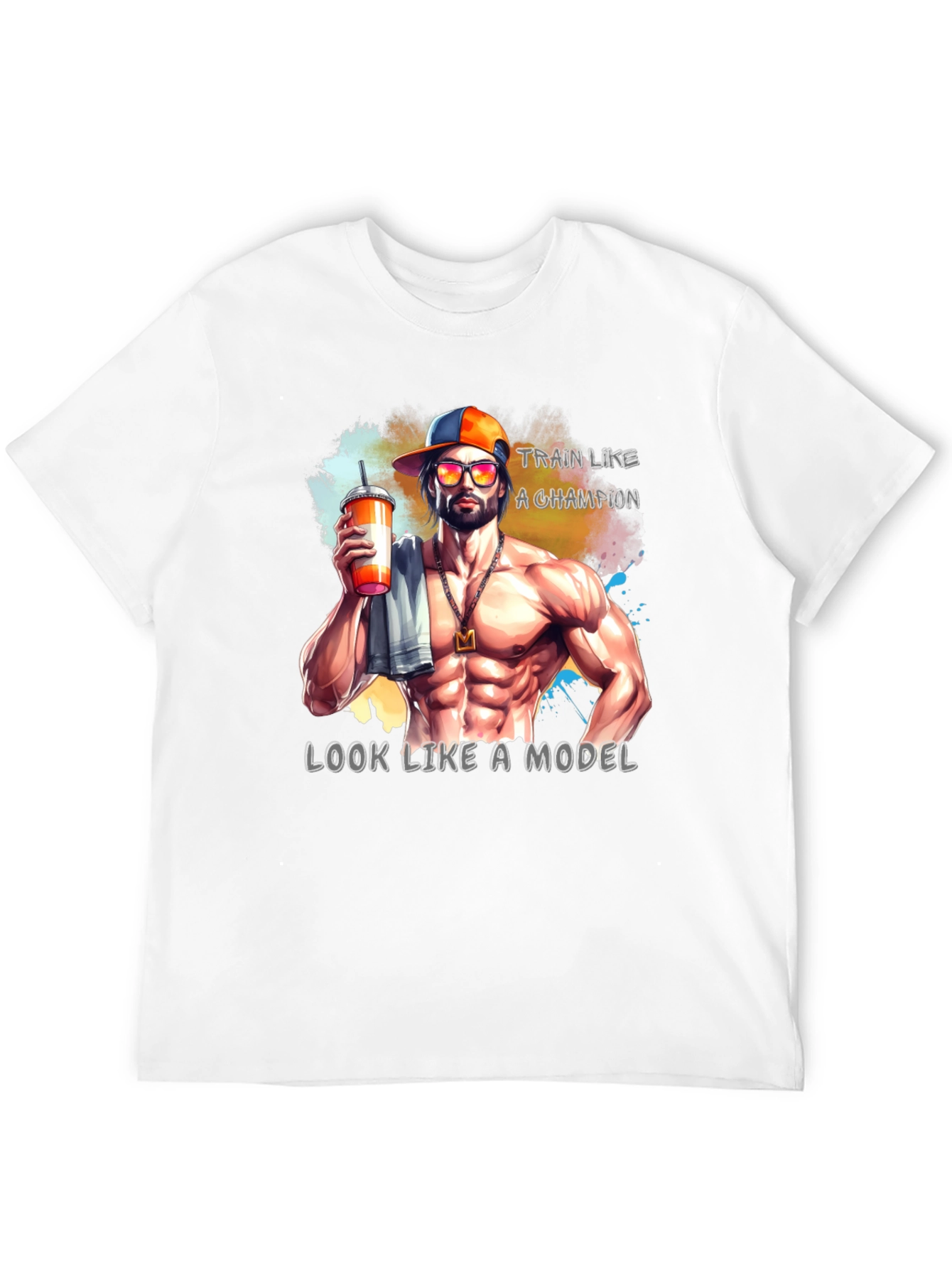 Train Like a Champion Mens Graphic Tee