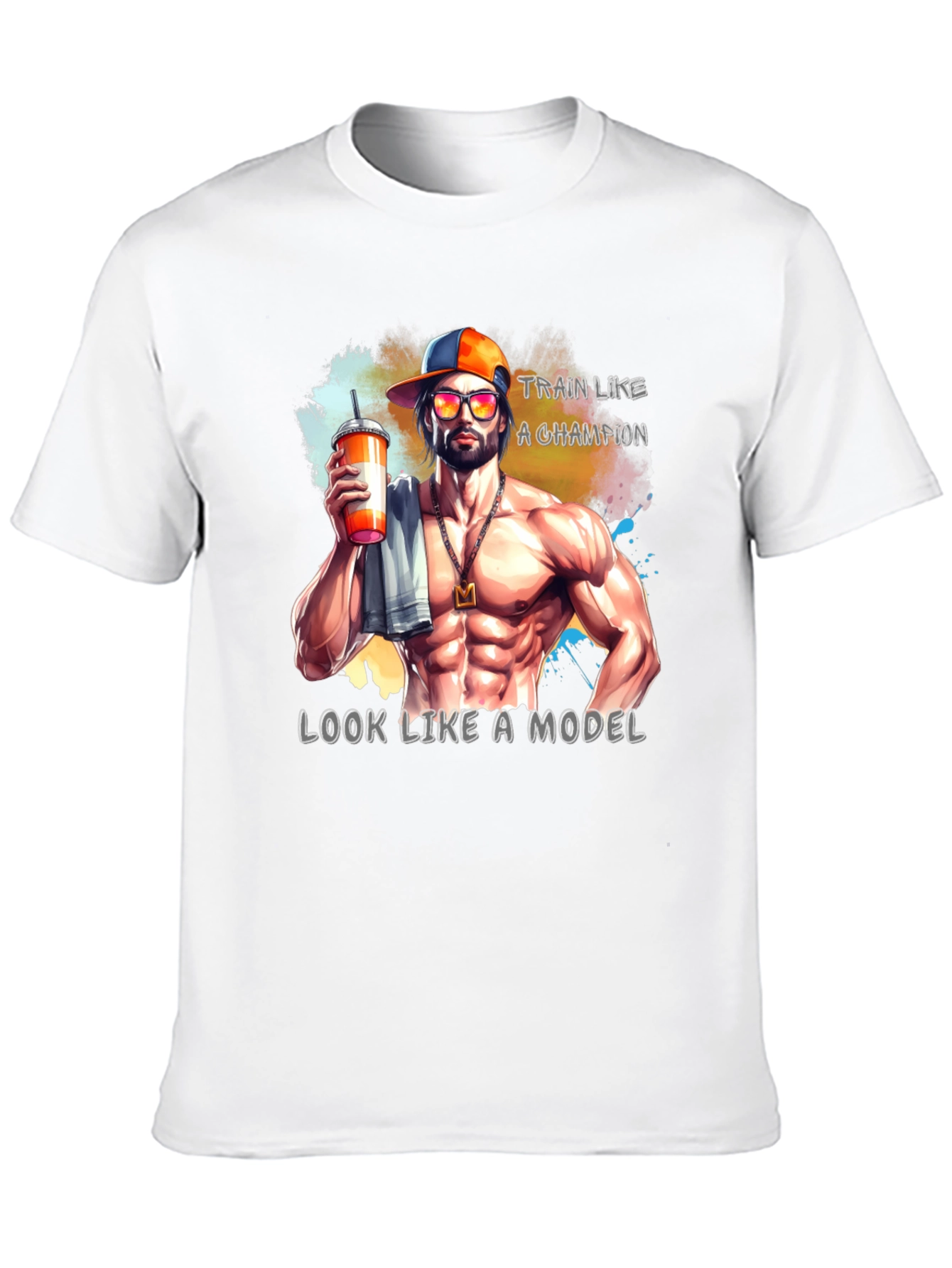 Train Like a Champion Mens Graphic Tee