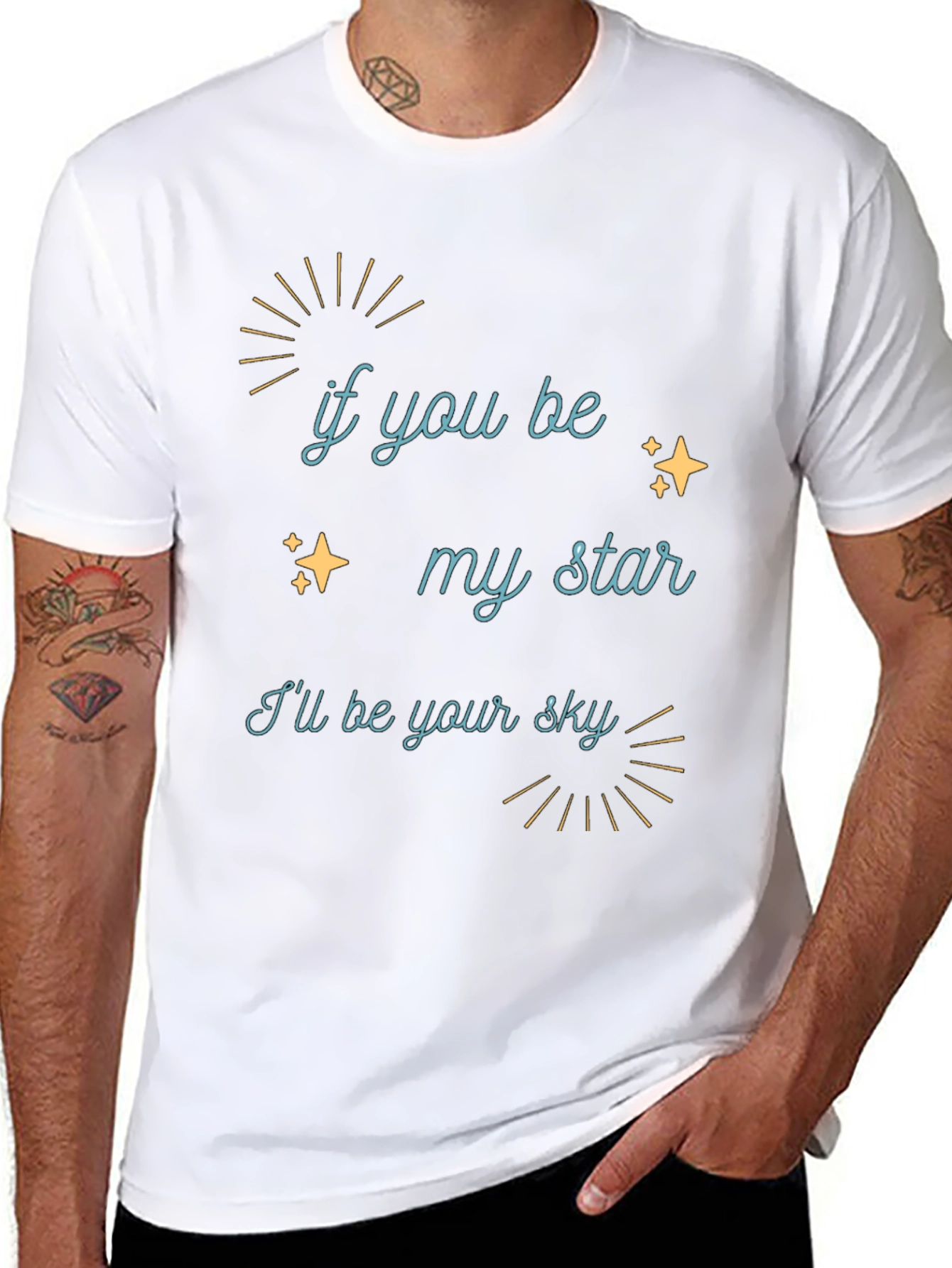 If You Be My Star Graphic Tee