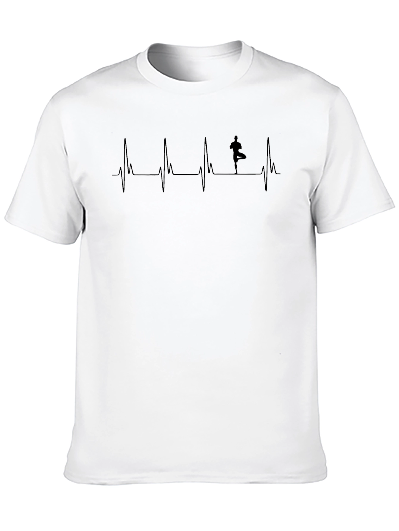 Yoga Heartbeat Graphic T-Shirt