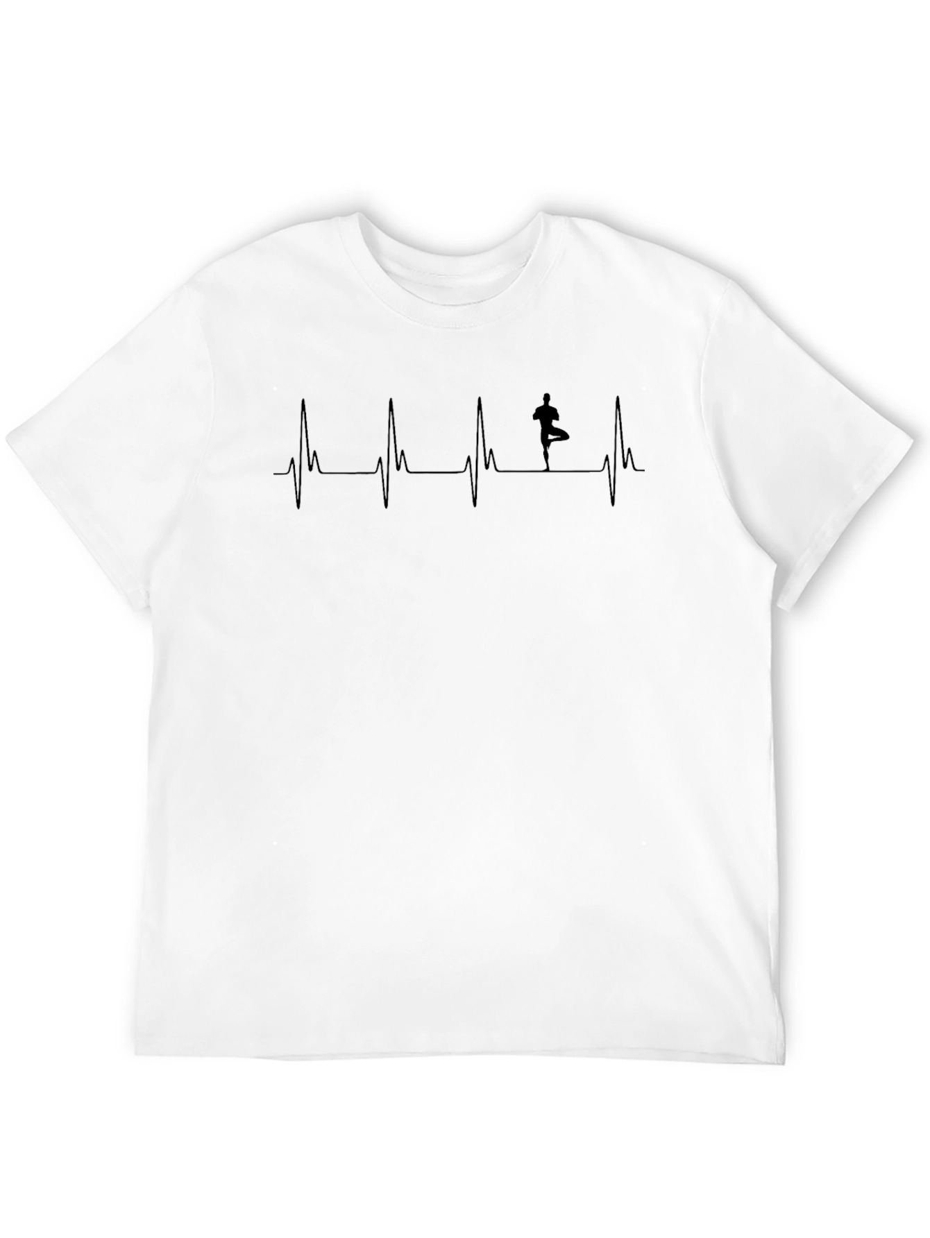 Yoga Heartbeat Graphic T-Shirt