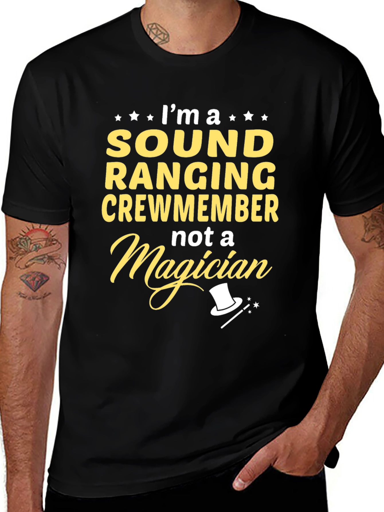 Sound Ranging Crewmember T-Shirt - Unique Job Pride