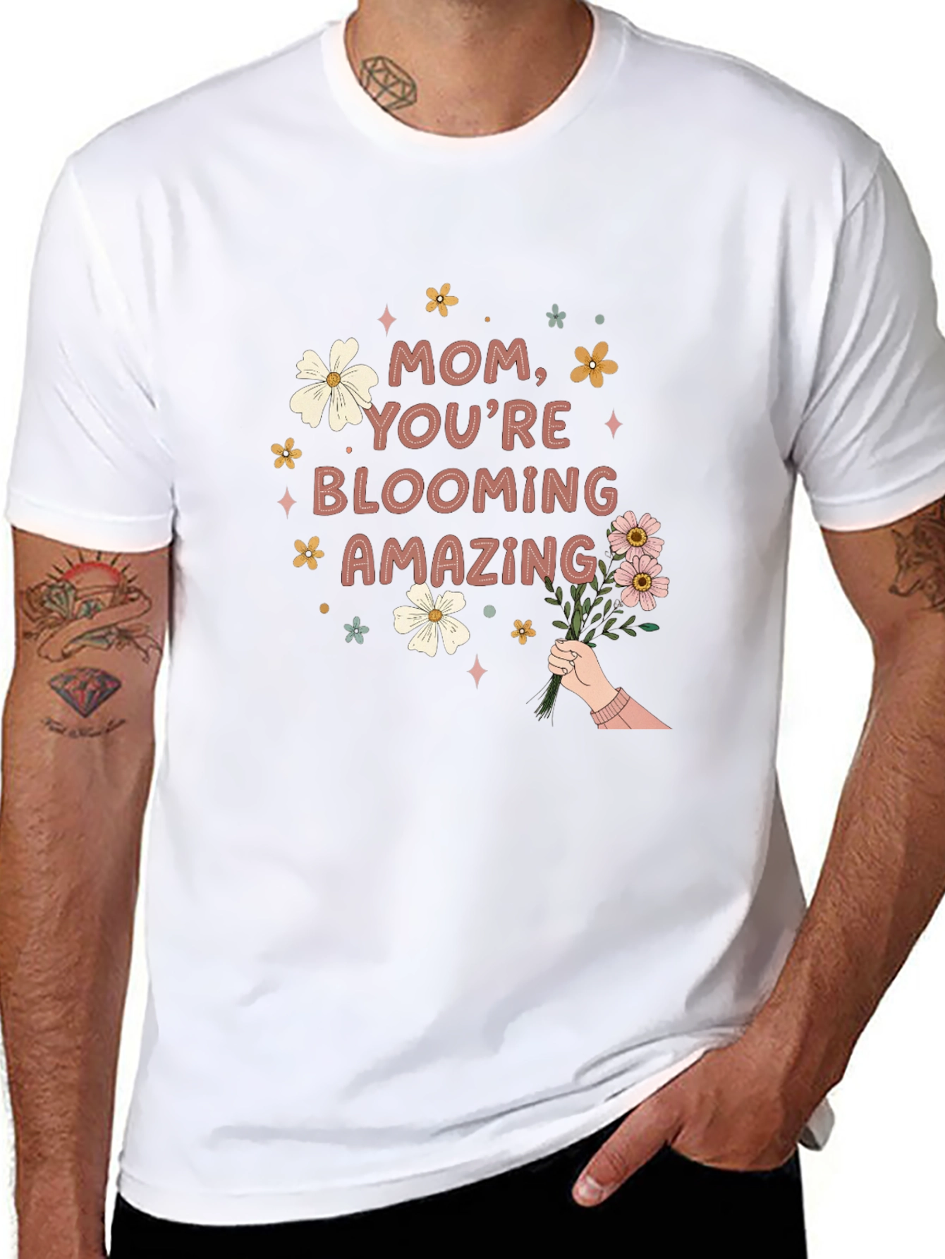 Blooming Amazing Mom T-Shirt - Mothers Day Gift