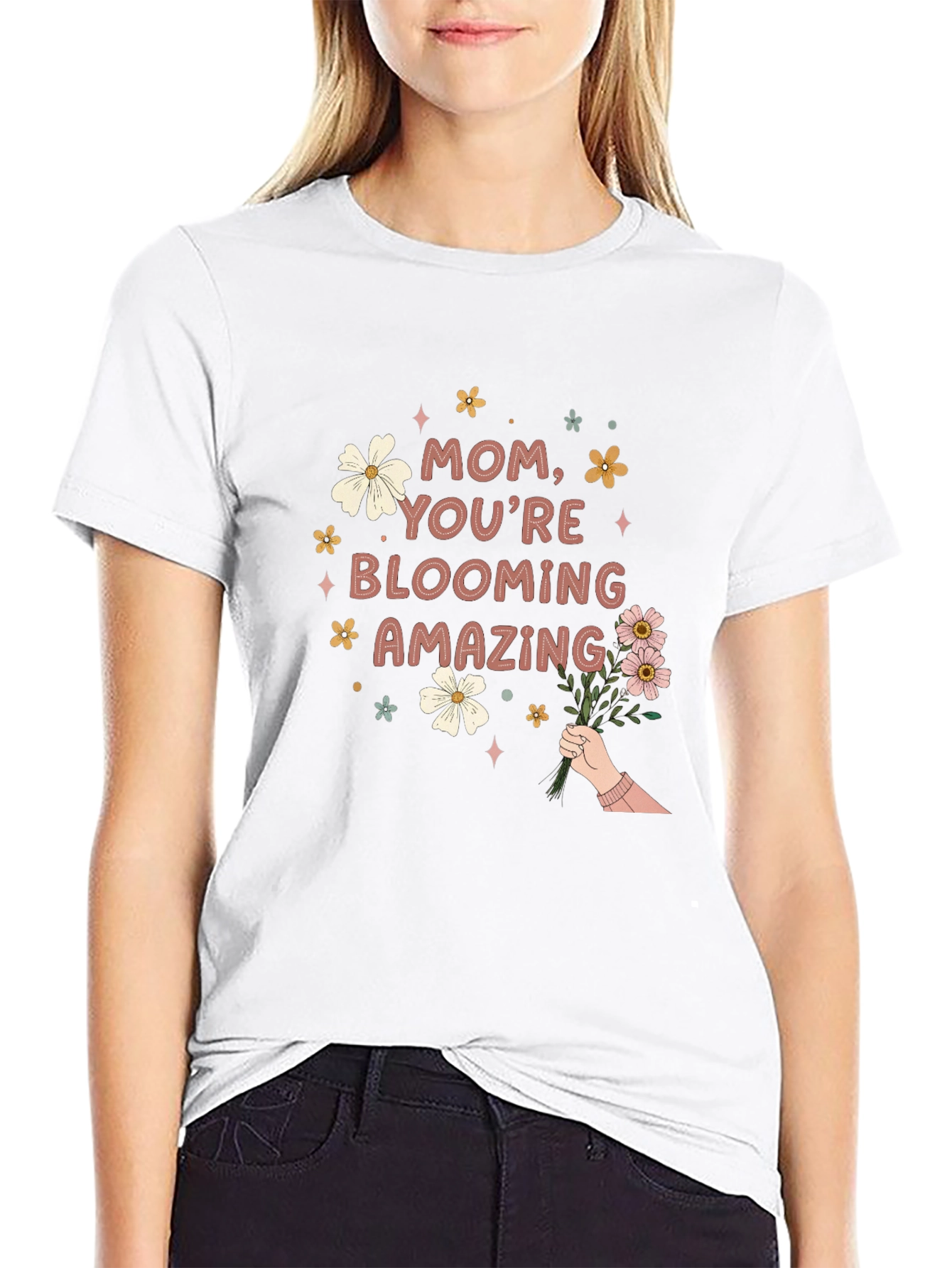 Blooming Amazing Mom T-Shirt - Mothers Day Gift
